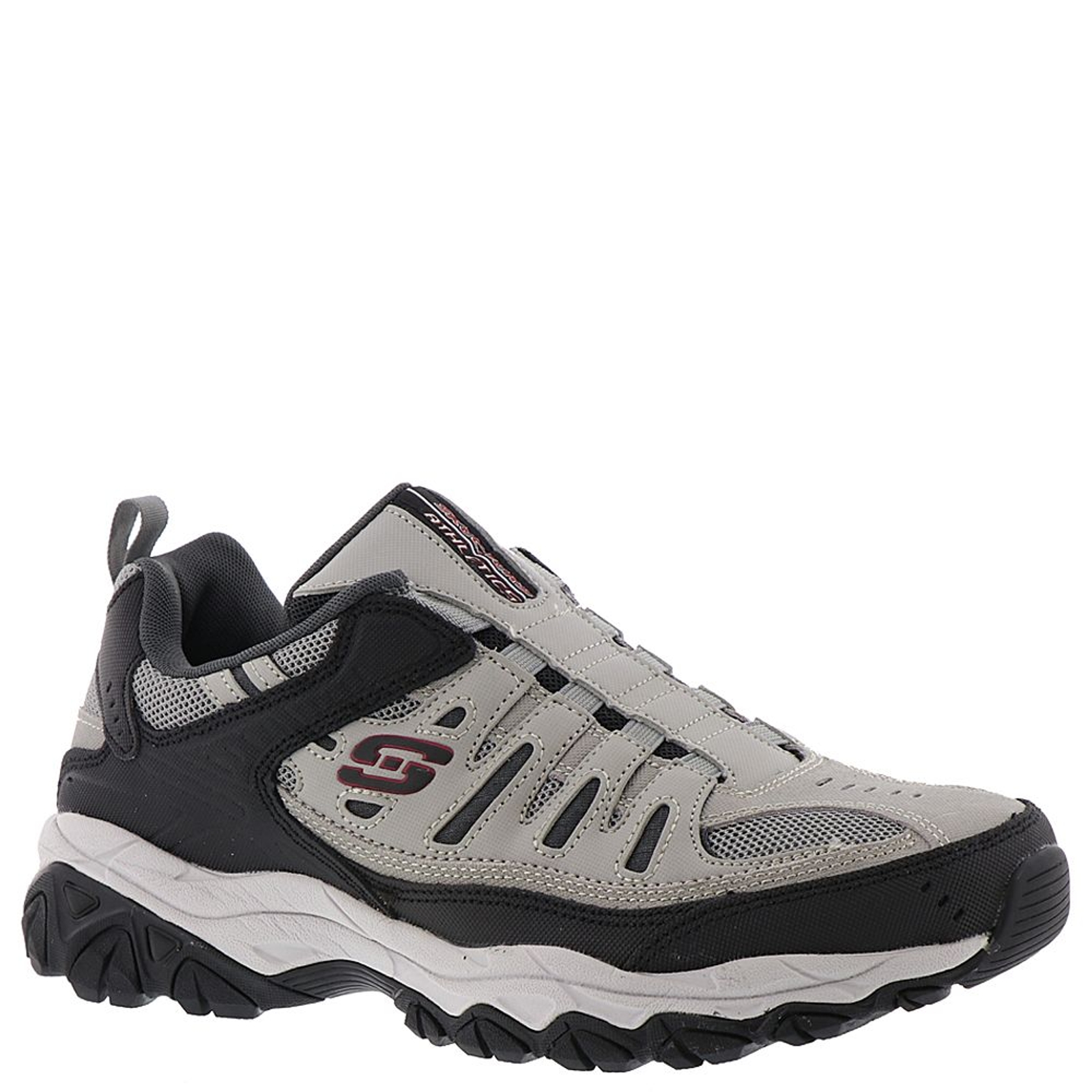 Skechers Sport After Burn M.Fit Slip On Men's Grey Slip On 9.5 EW
