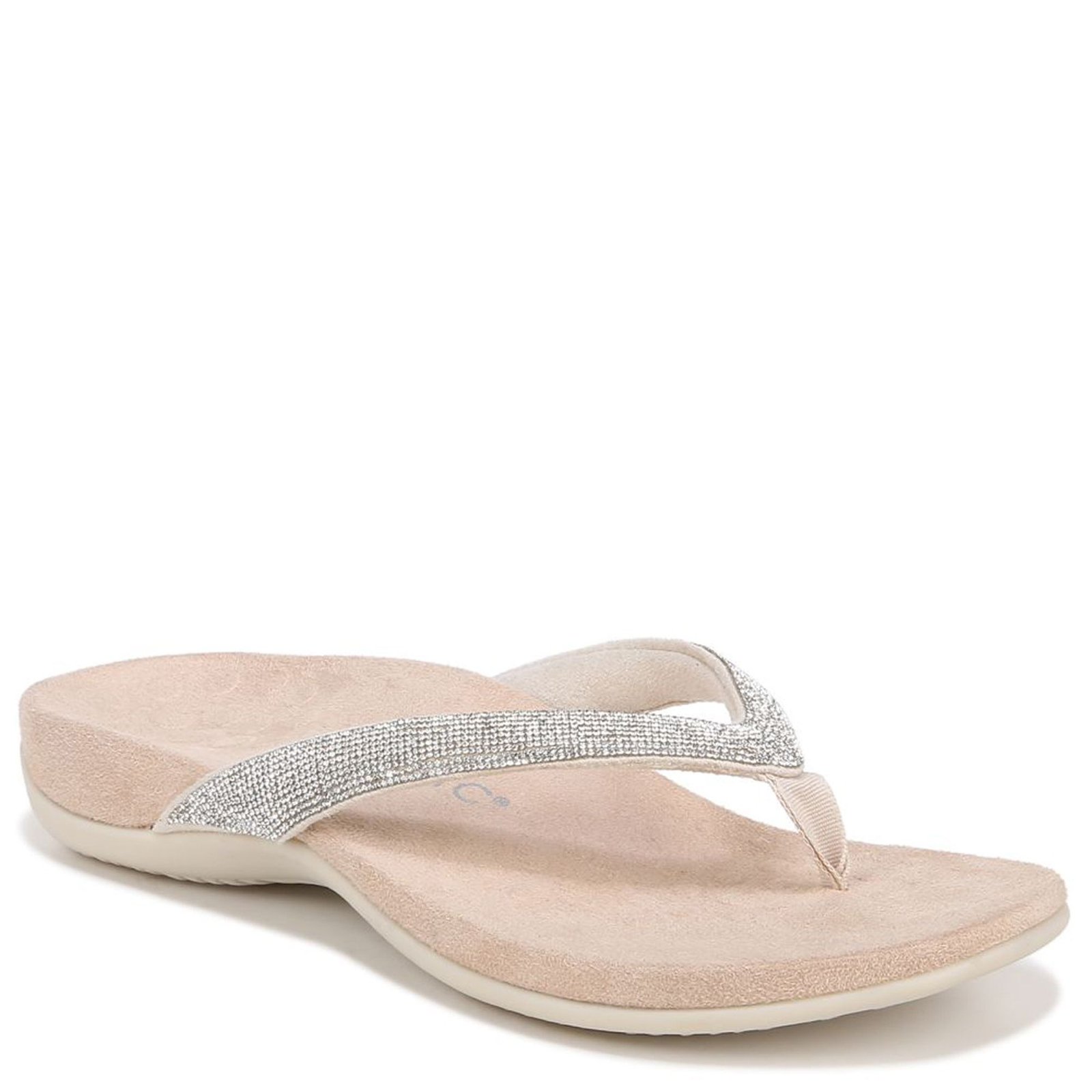 Vionic Dillon Shine Women's White Sandal 9 W