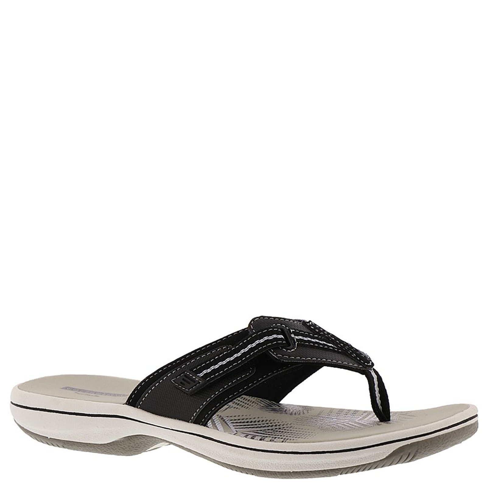 Clarks Brinkley Jazz Women's Black Sandal 6 M