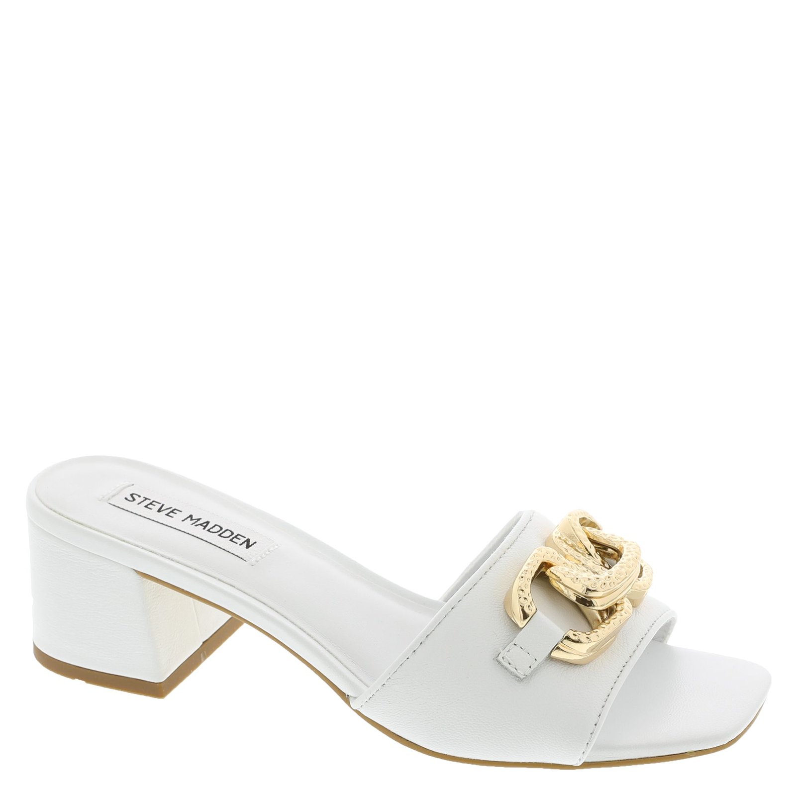 Steve Madden Santana Women's White Sandal 8.5 M