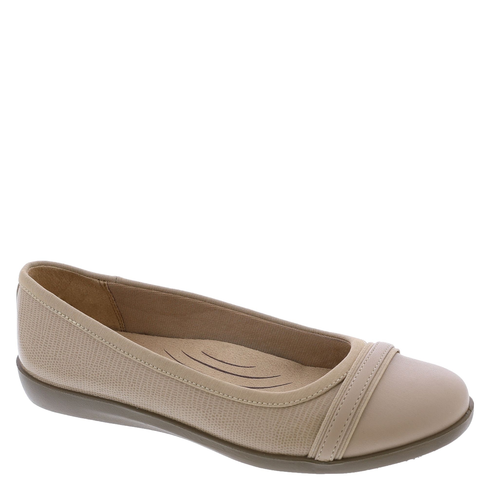 LifeStride Nile Women's Tan Slip On 5.5 M