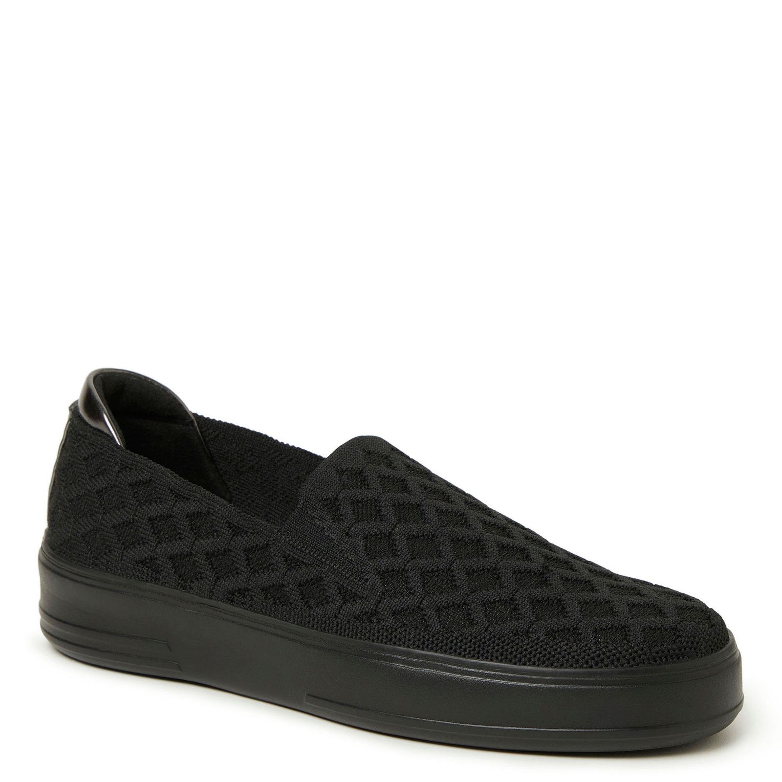 Original Comfort By Dearfoams Sophie Slip-On Sneaker Women's Black Slip On 6 M