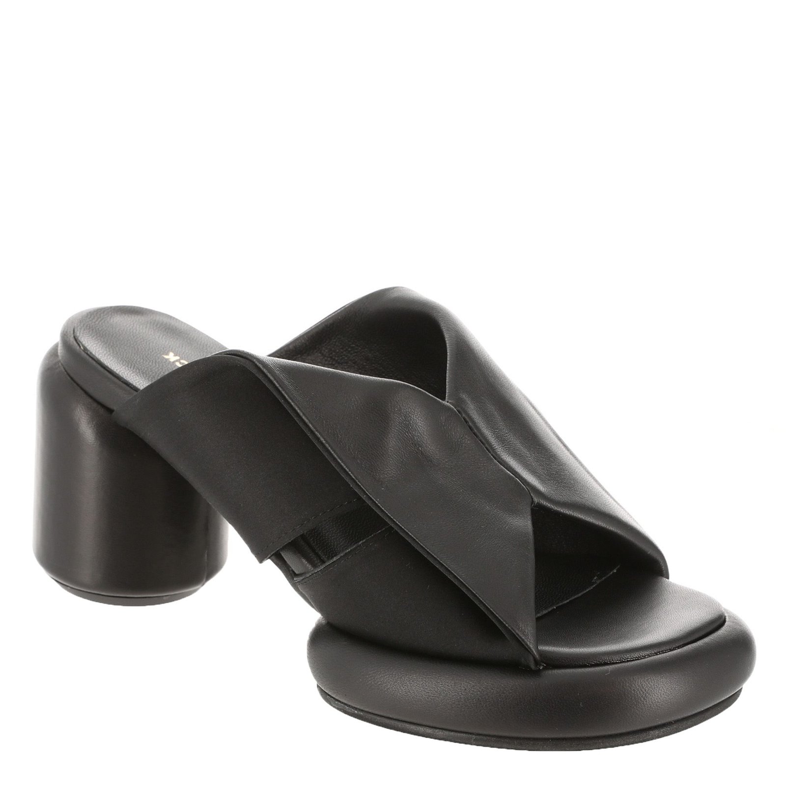 ALL BLACK Mod Collar Mule Women's Black Sandal Euro 36 US 5.5 M