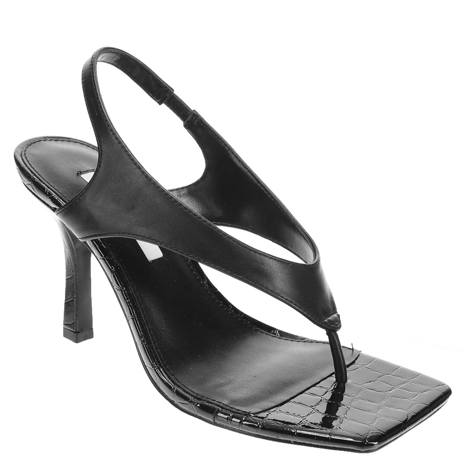 Steve Madden Improv Women's Black Sandal 6 M