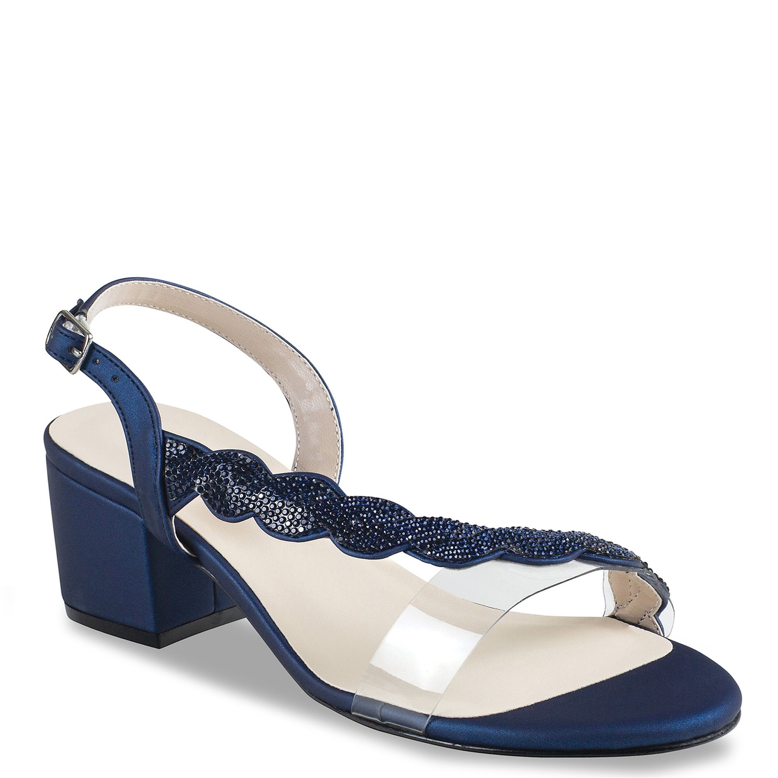Touch Ups Ruby Women's Navy Sandal 11 M