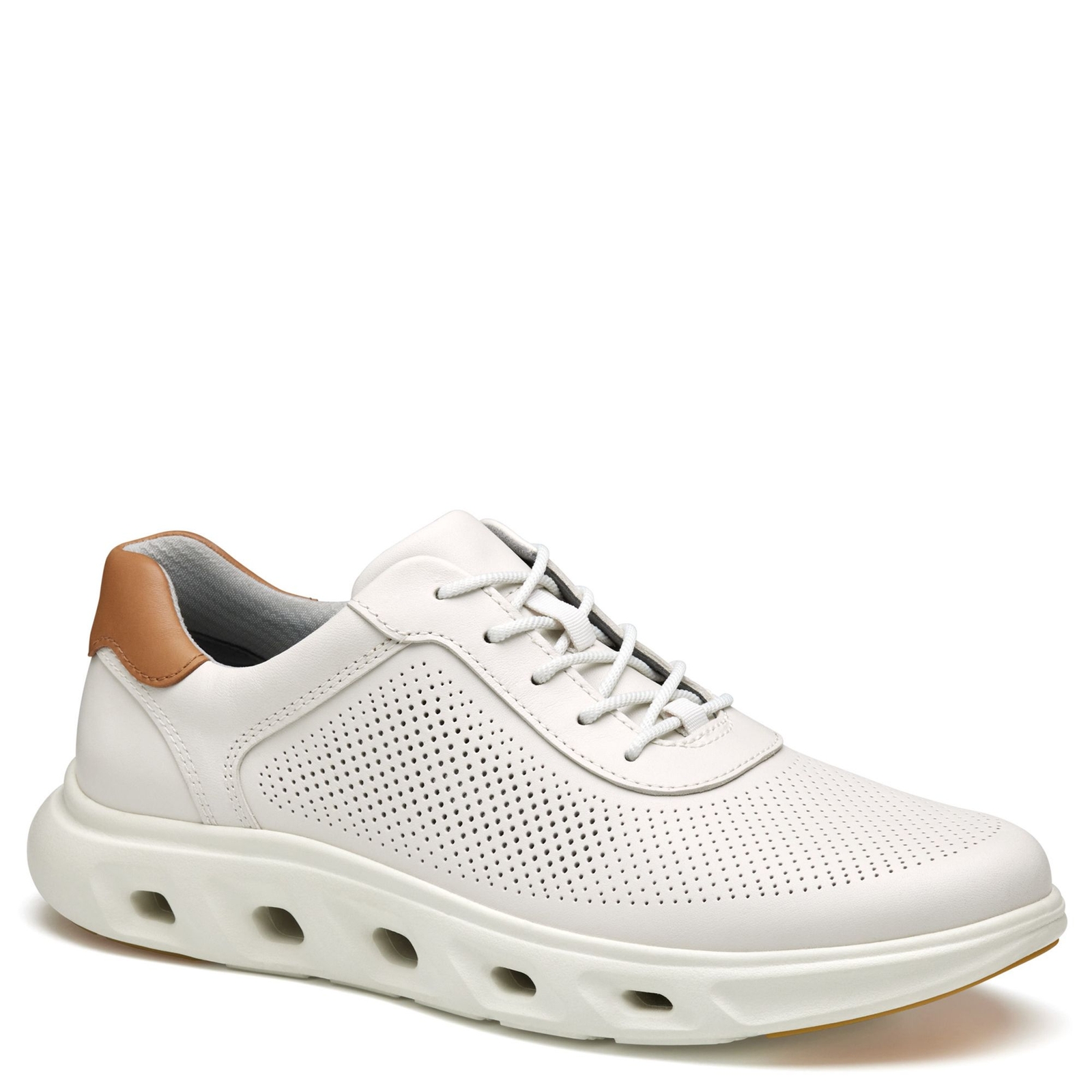Johnston & Murphy Reactivate U-Throat Men's White Sneaker 14 M