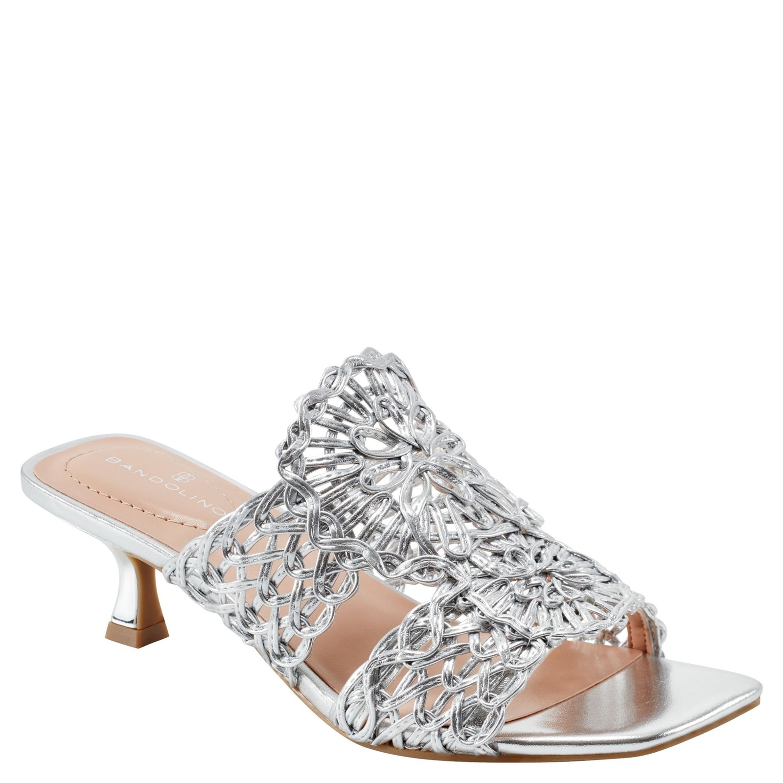 Bandolino Melvana Women's Silver Sandal 6 M