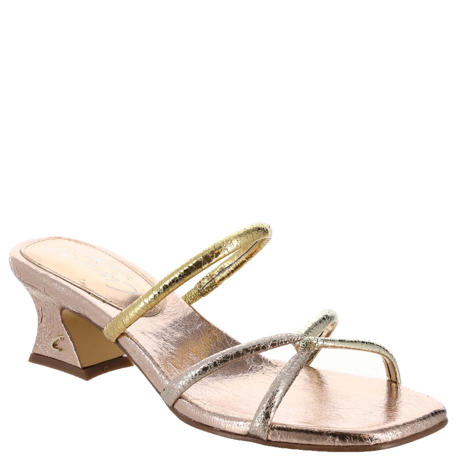 Circus by Sam Edelman Faye Women's Gold,Metallic Sandal 9.5 M