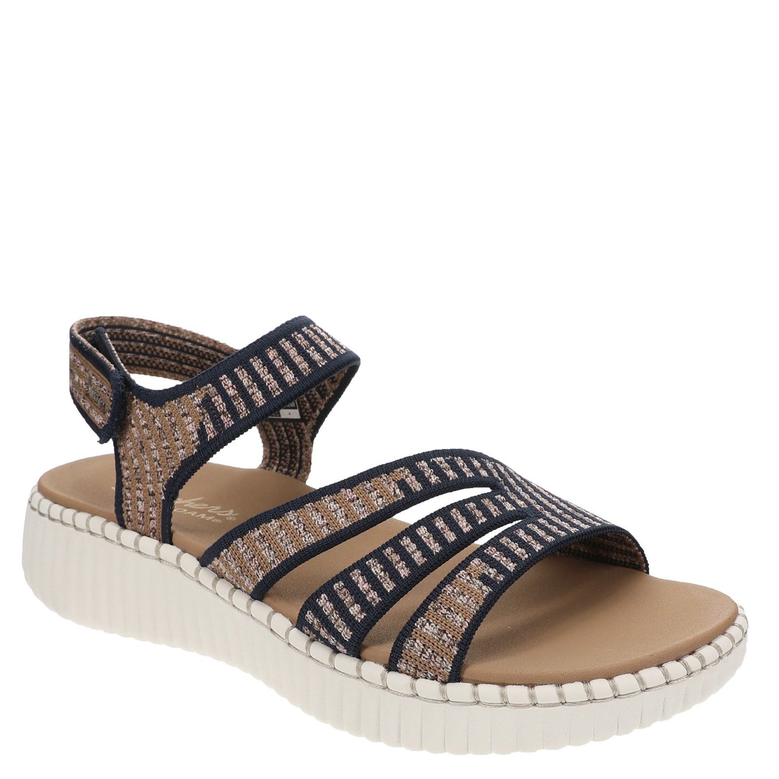 Skechers Modern Comfort-Season Wilshire Blvd-Breezy Walk Women's Navy Sandal 8 M