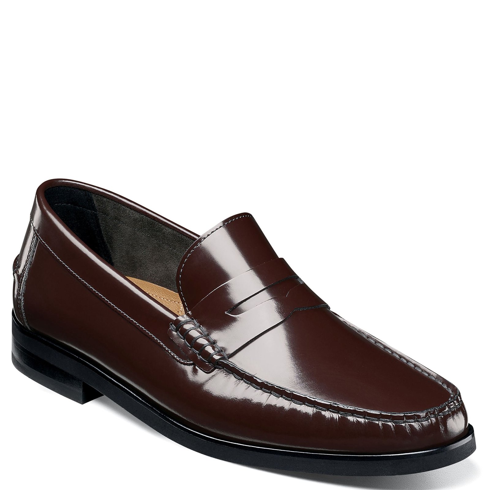 Florsheim Berkley Flex Penny Loafer Men's Burgundy Slip On 9.5 W