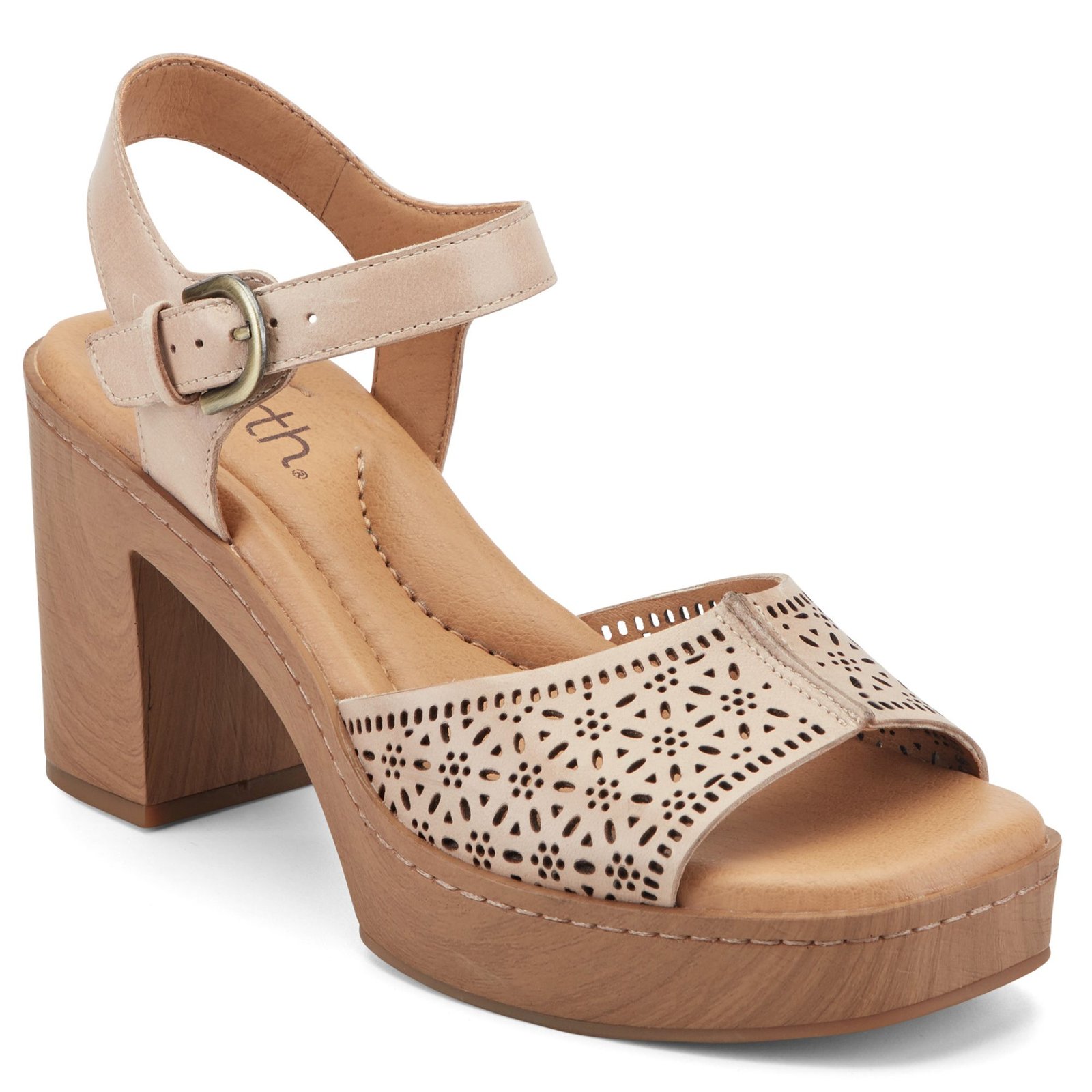 Earth Quinty Women's Tan Sandal 7 M