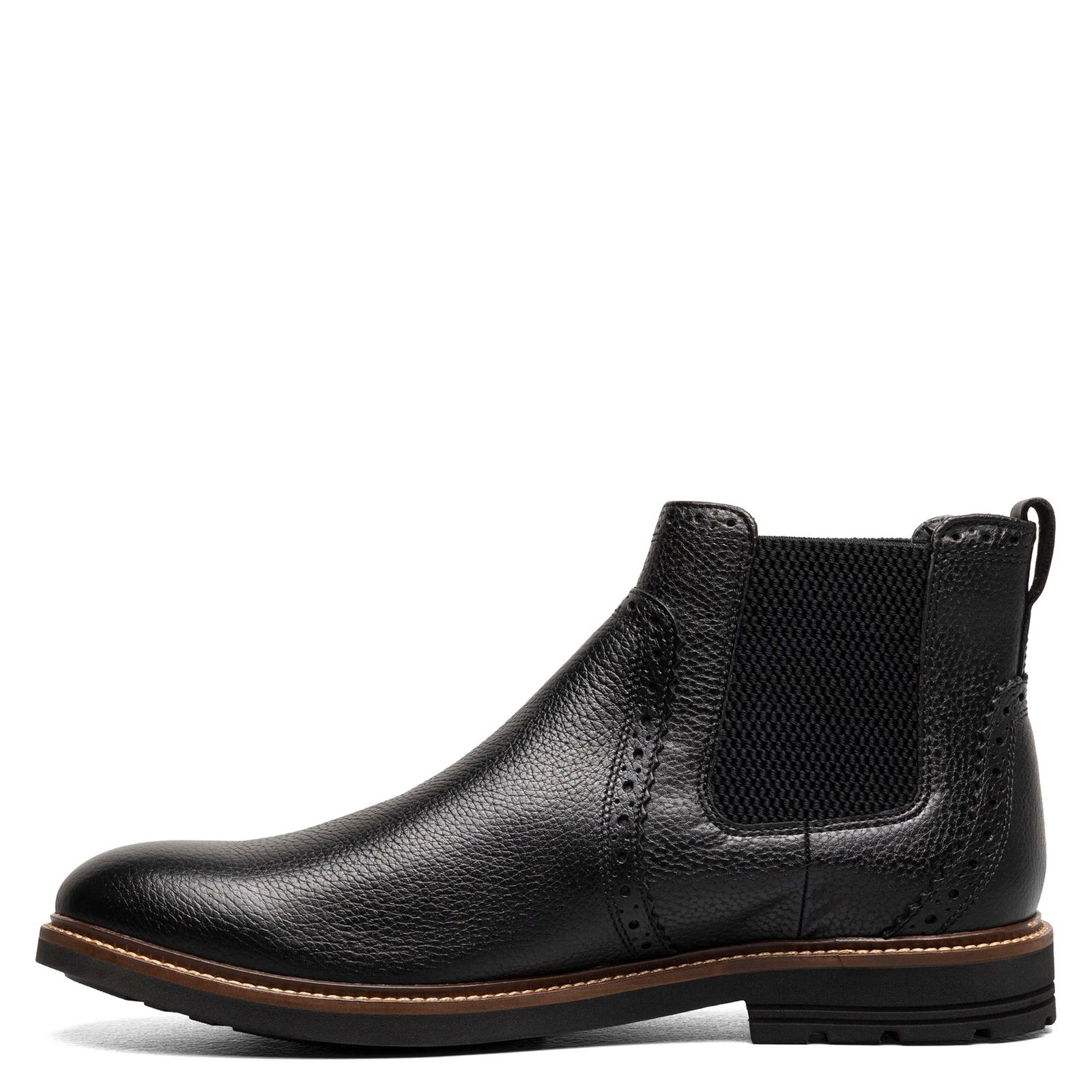 Nunn Bush Men\'s Otis II Plain Toe Chelsea Leather Work Boots Shoes Size 10 W Amazon.com | Nunn Bush Men main image 4
