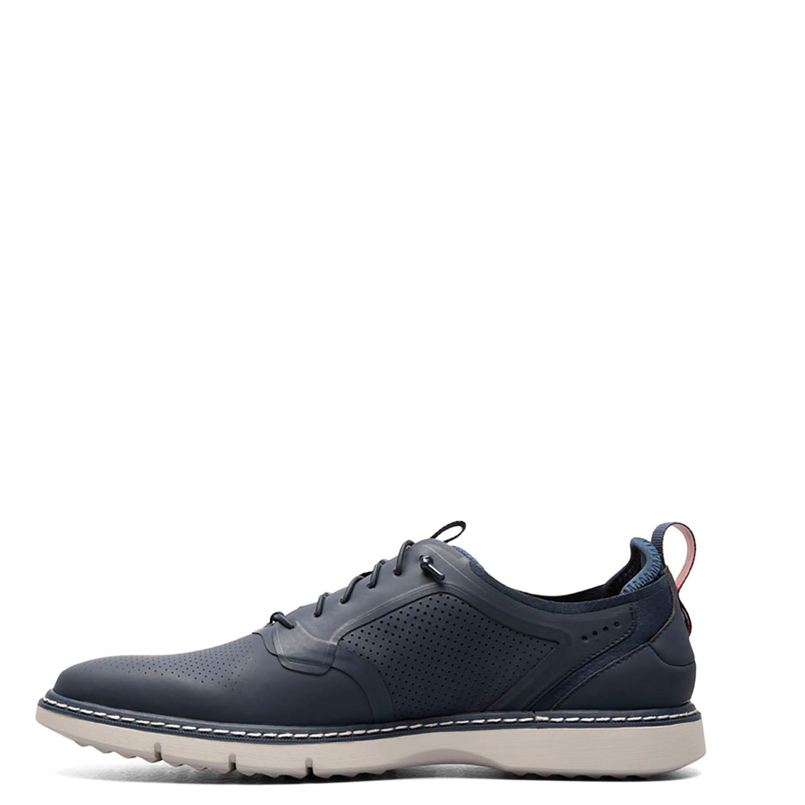 Stacy Adams Shoes Synchro Plain Toe Elastic Lace Up Navy Size 12 — photo 2