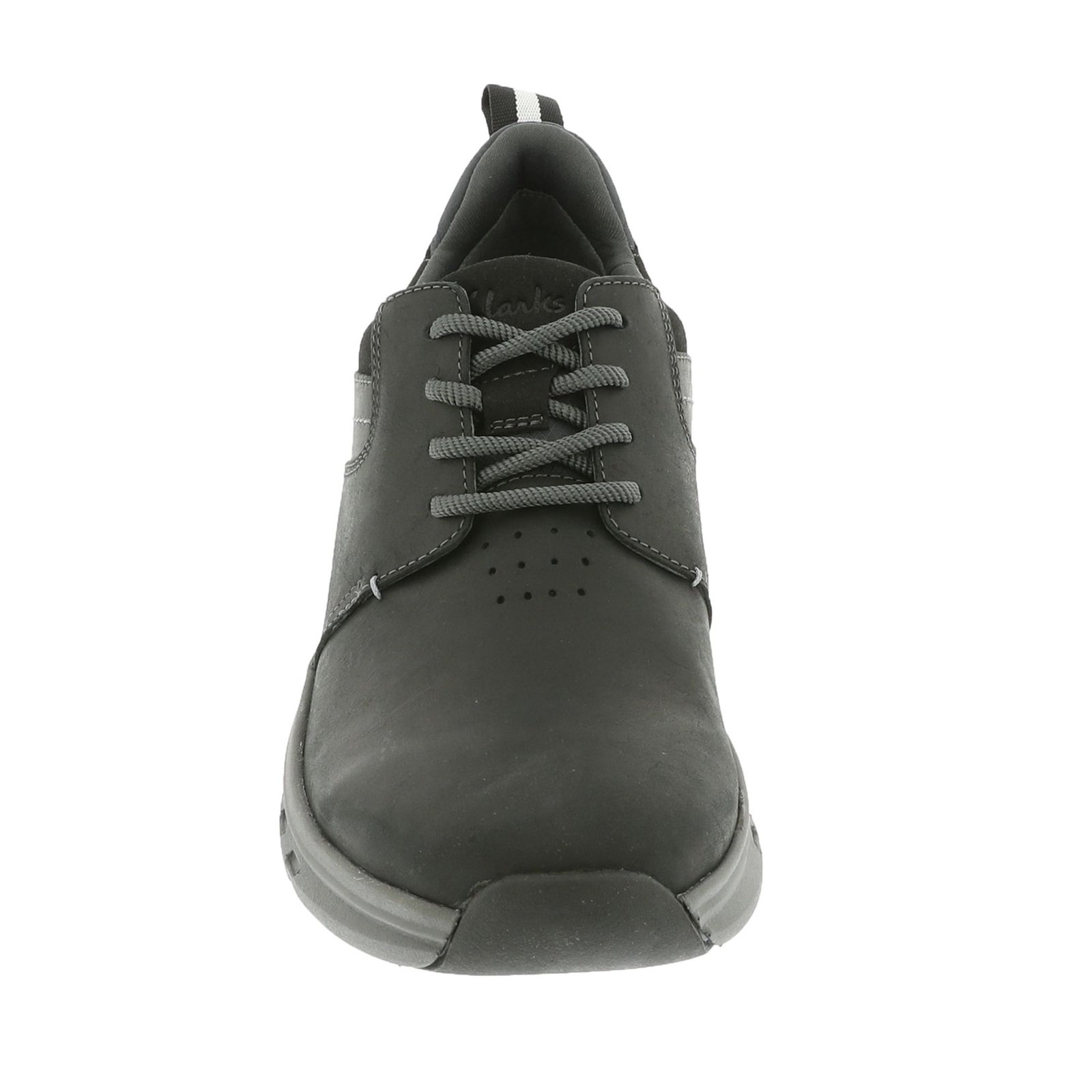 NEW NO BOX SIZE 7 Clarks Men\'s Motion Trek EZ Oxford Grey Leather Shoes Sneakers Clarks Motion Trek In Sneaker - Free Shipping | DSW main image 4