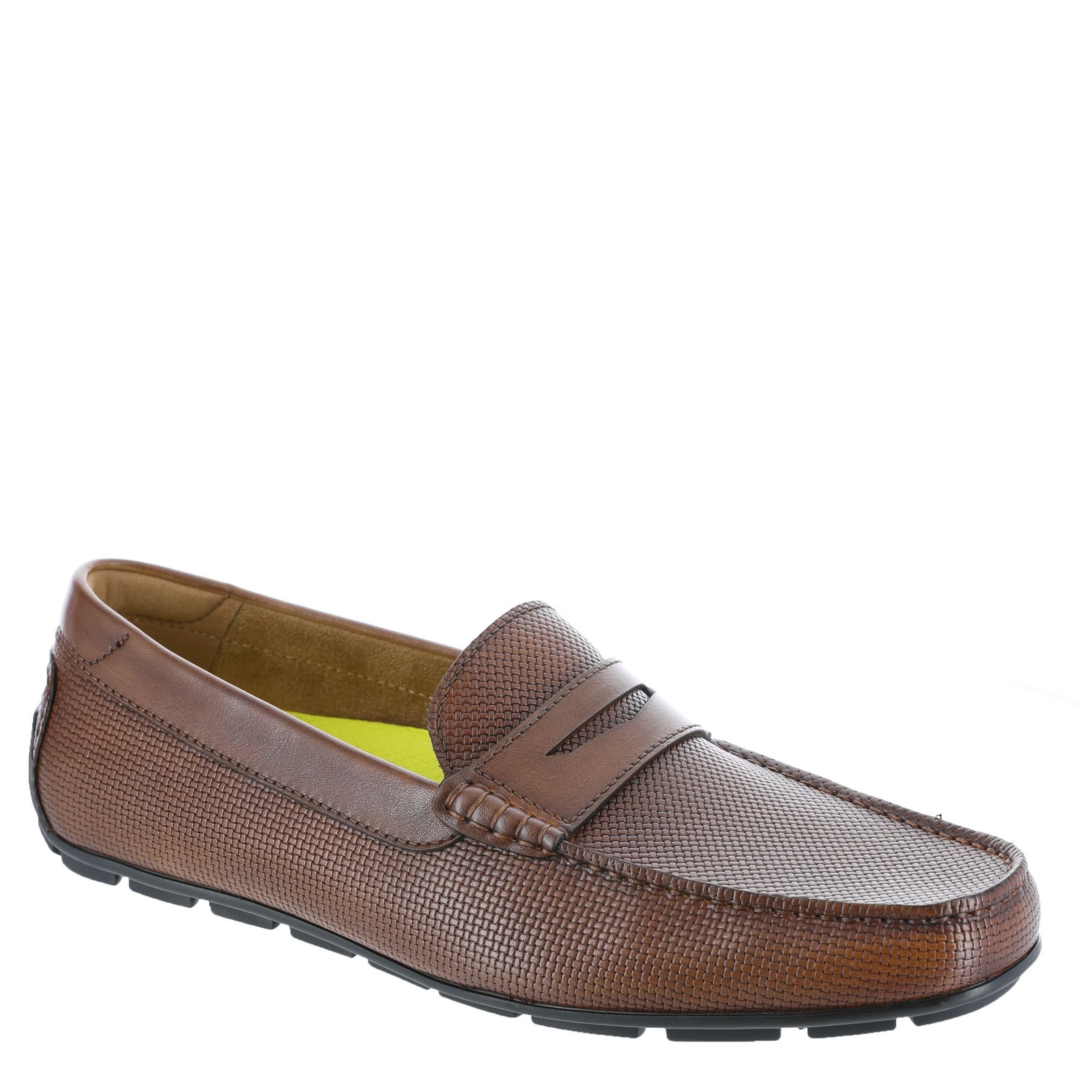 Florsheim Motor Moc Toe Penny Driver Men's Brown Slip On 9 M