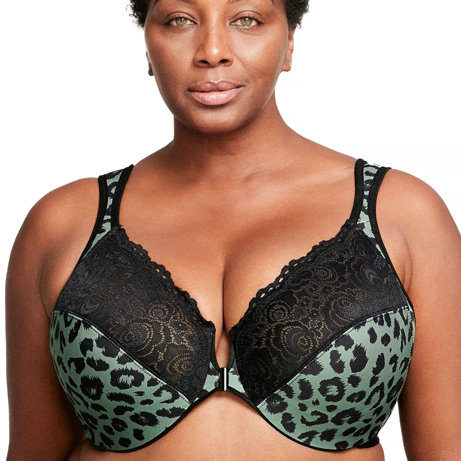 Glamorise Front-Close Wonderwire Bra - Picture 7 of 9