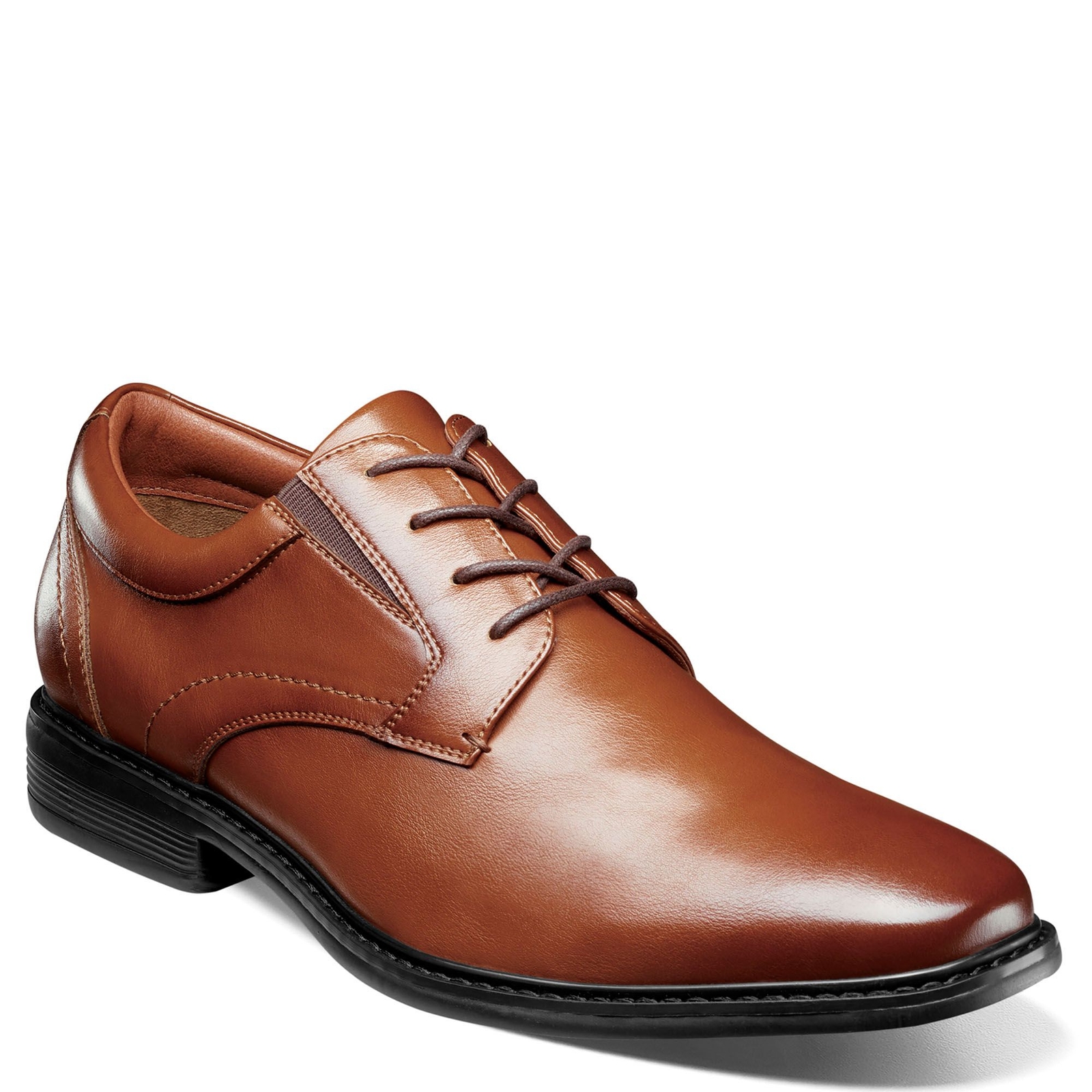 Nunn Bush Jarvis Plain Toe Oxford Men's Brown Oxford 14 M