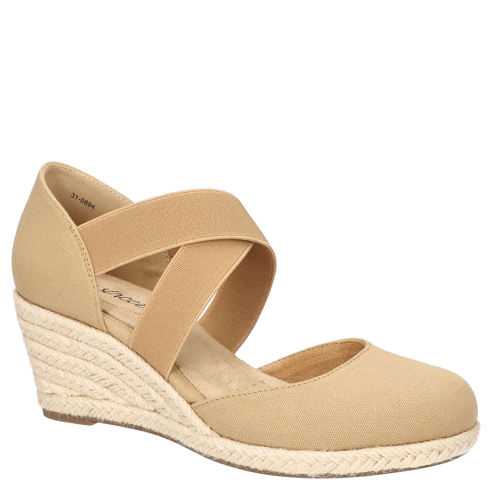 Easy Street Pari Women's Bone Sandal 11 W