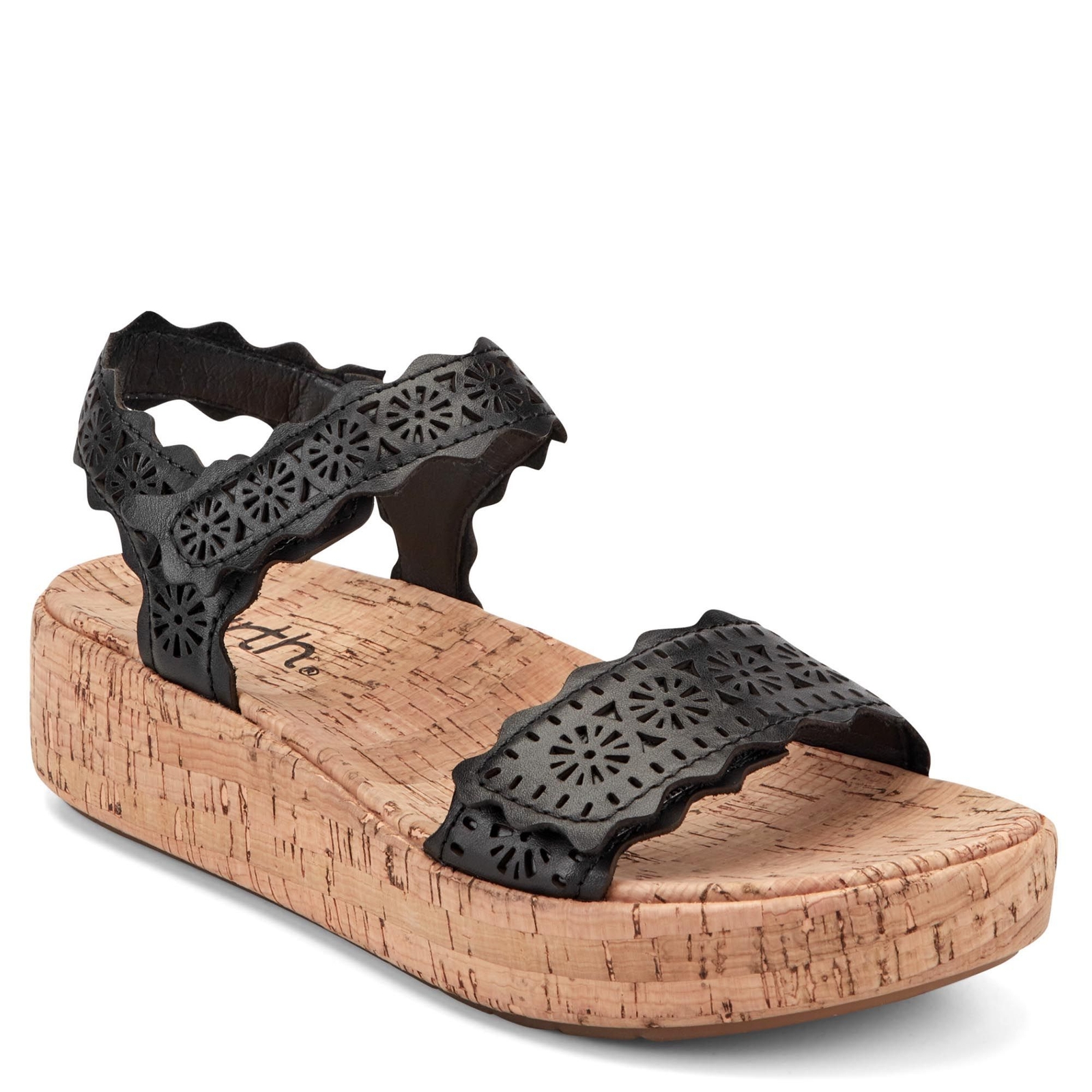 Earth Slata Women's Black Sandal 5 M