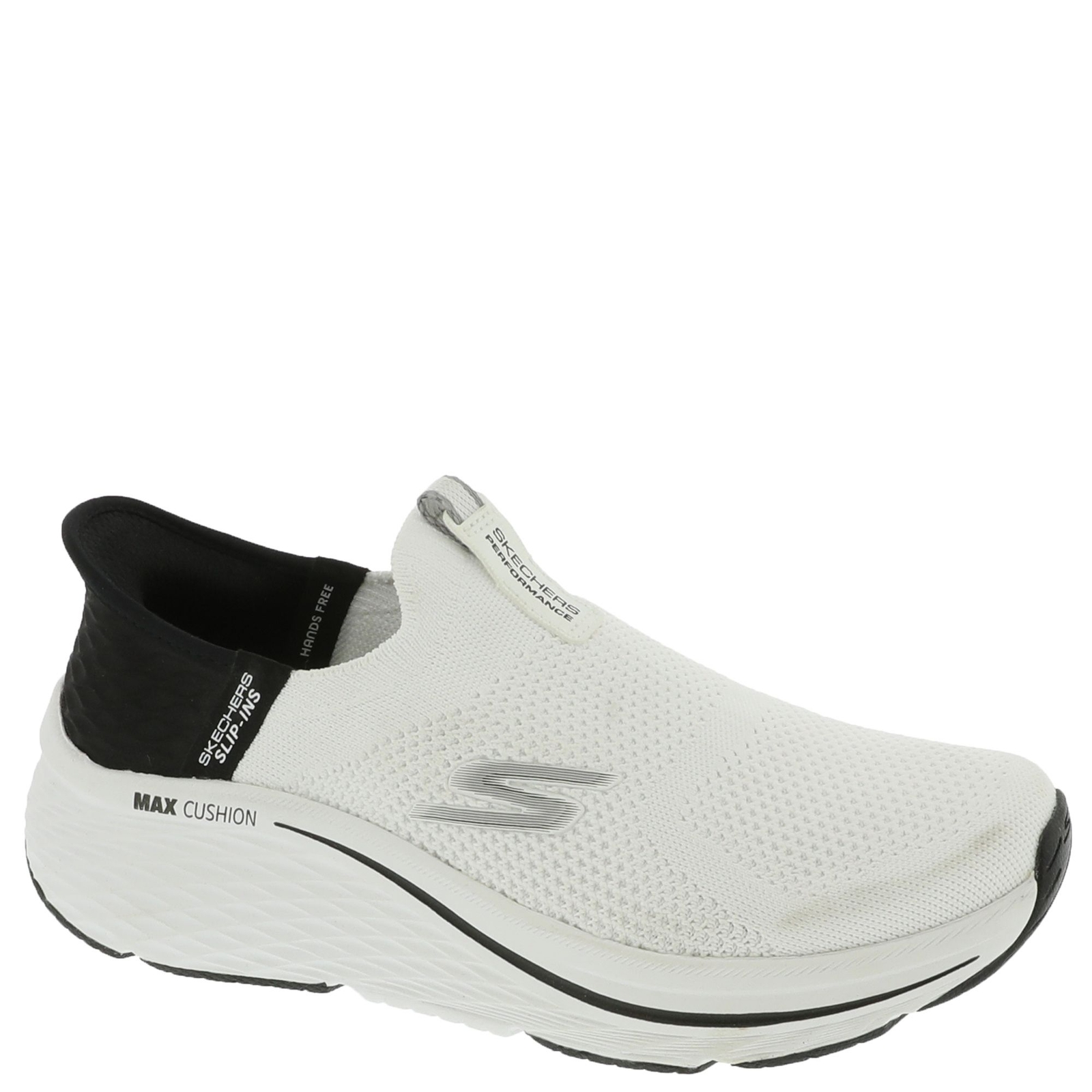 Skechers Performance Slip-Ins: Max Cushioning Elite-129611 Women's White Sneaker 9.5 M