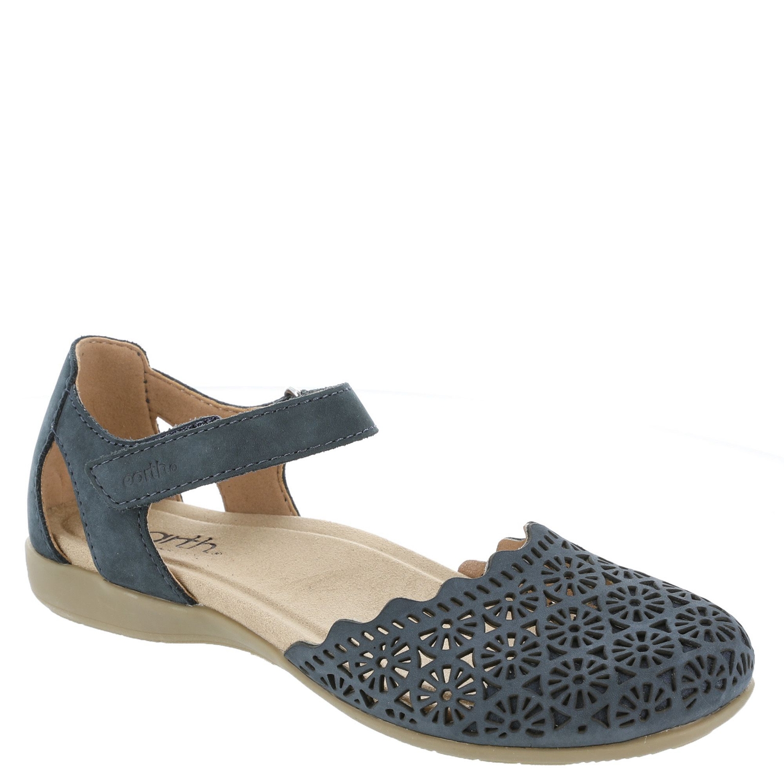 Earth Bronnie Women's Blue Slip On 7.5 W