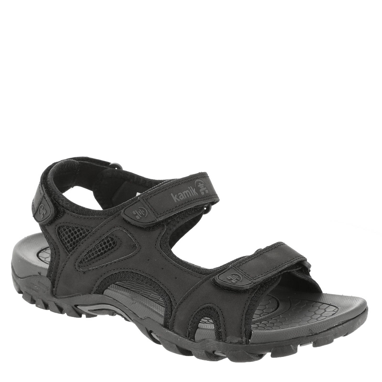 Kamik Milos Men's Black Sandal 9 M