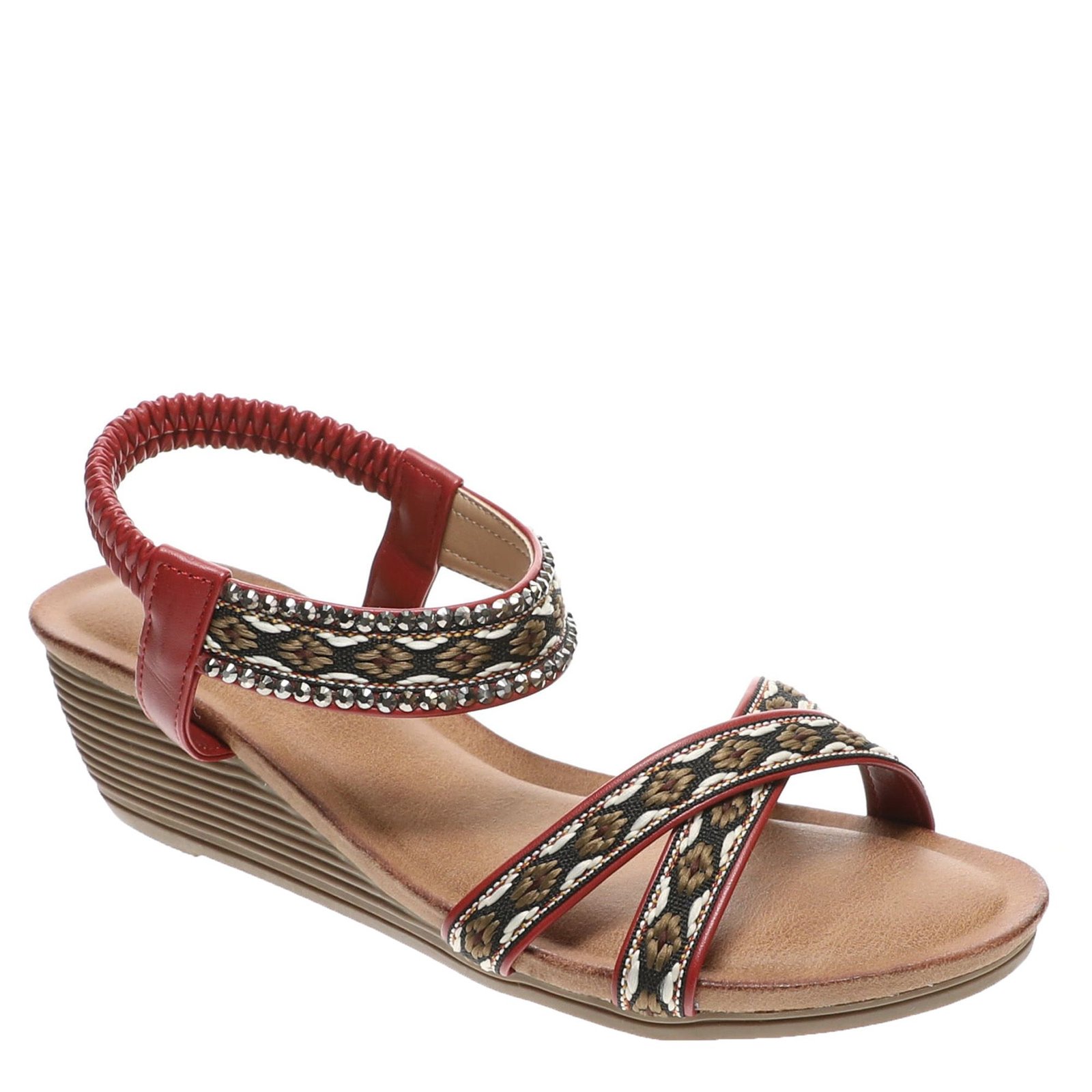Wanderlust Omaha Women's Red Sandal 8