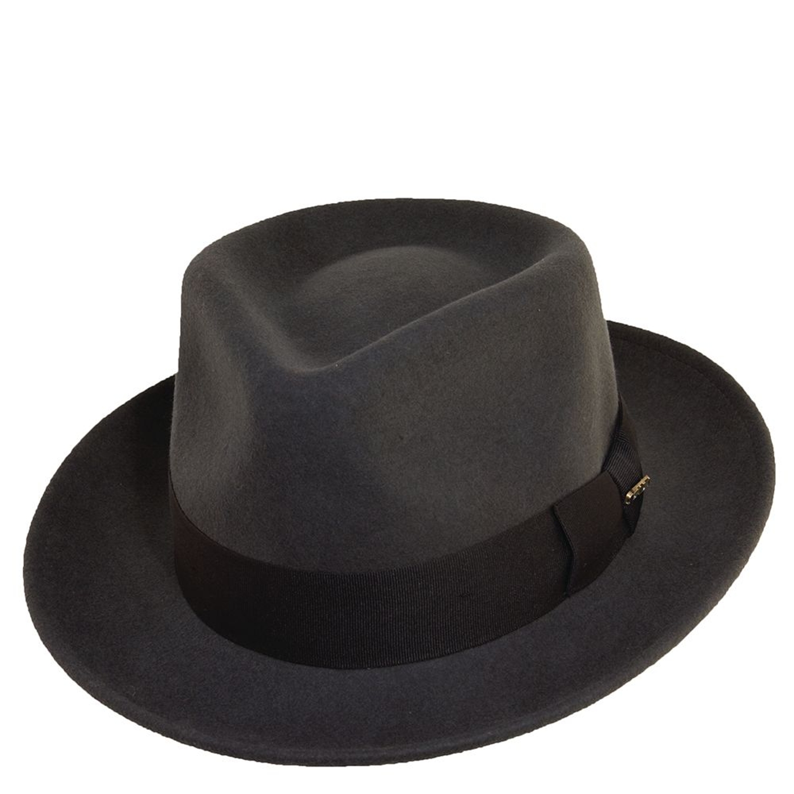 Scala Classico Men's Crushable C Crown Fedora Grey Hats M