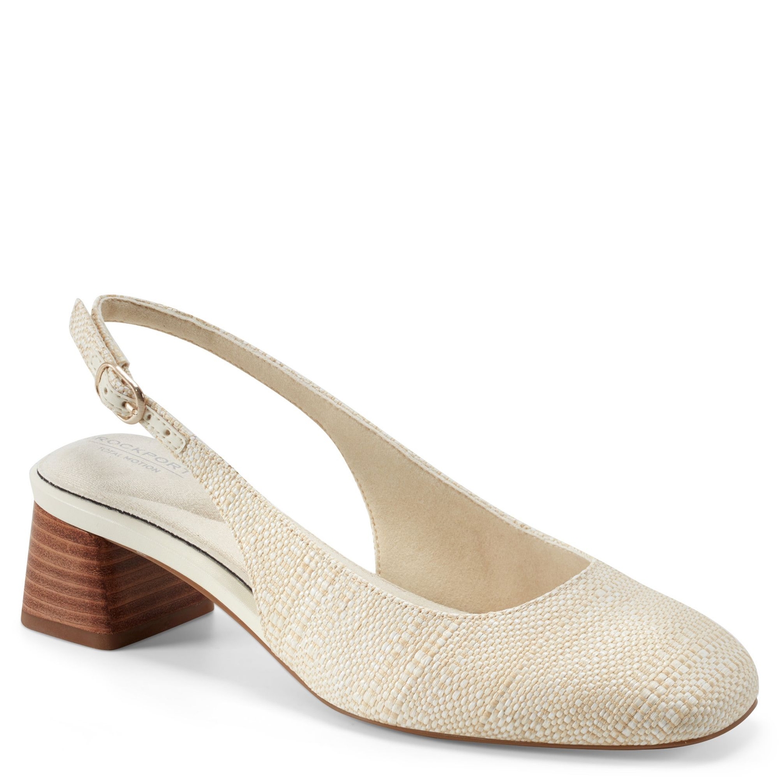 Rockport Total Motion Danna Women's White Slip On 10 M