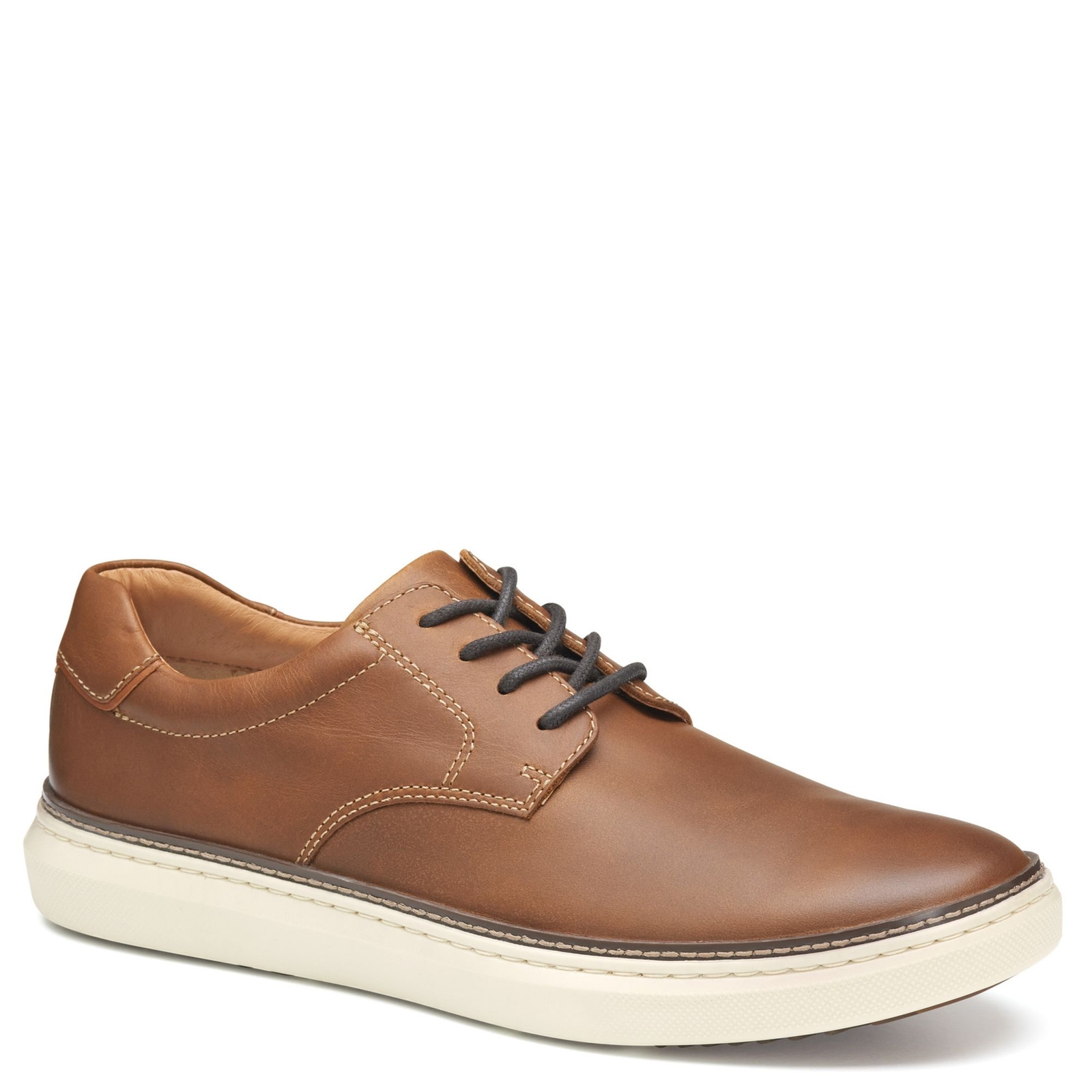 Johnston & Murphy McGuffey 2 Plain Toe Men's Tan Oxford 8.5 W