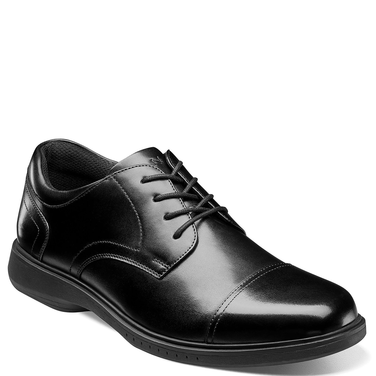 Nunn Bush Mens Kore Pro Cap Toe Comfort Leather Oxfords Shoes Black Size 9M NIB Nunn Bush Men main image 3