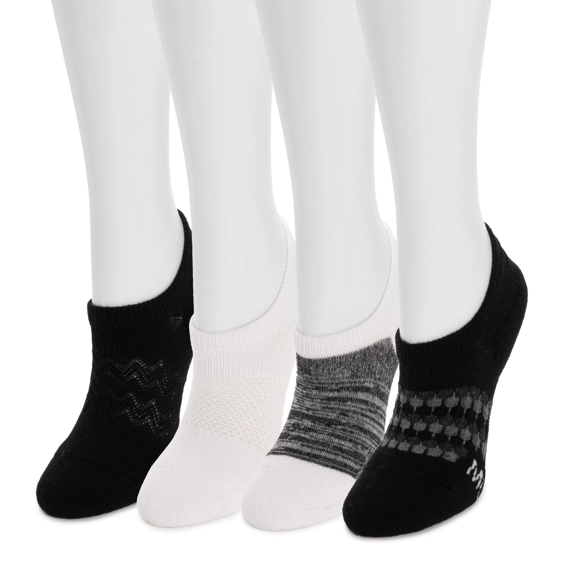 MUK LUKS Dream Step No Show Sock Liner 4-Pk. (Women's) | eBay