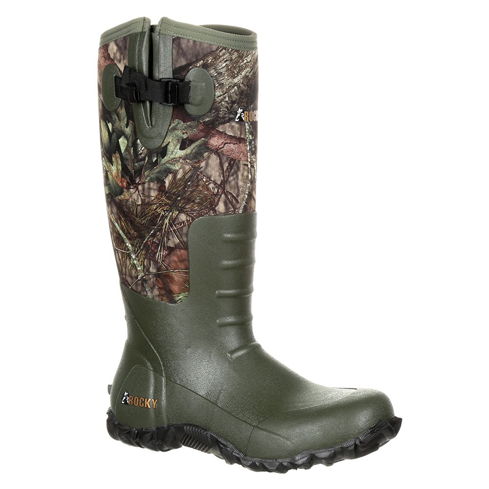 Rocky 16" Core Rubber Boot Men's Green Boot 8 M