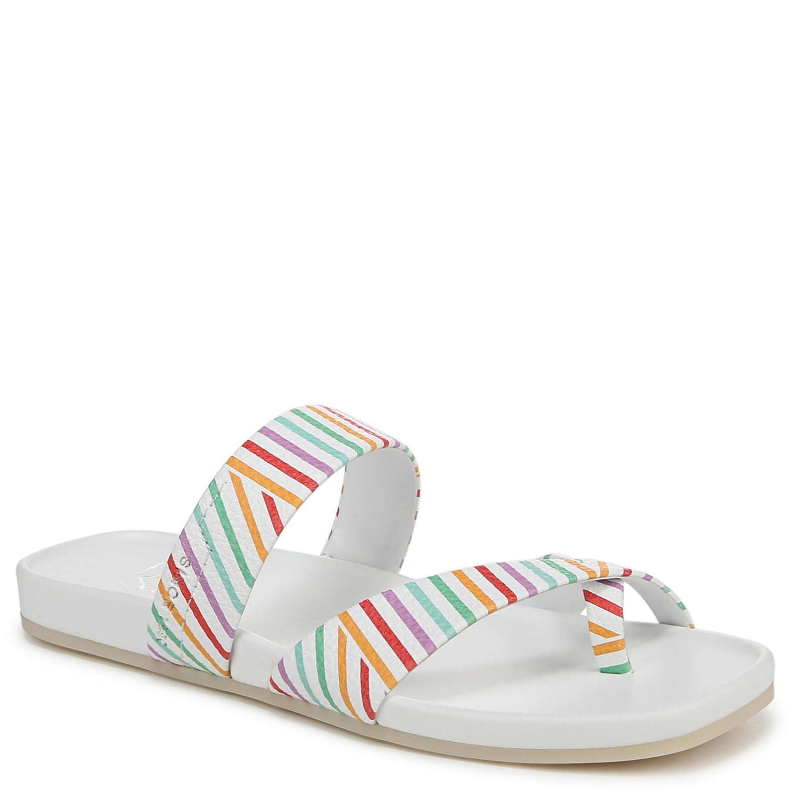 Franco Sarto Estella Slide Women's White Sandal 7 M