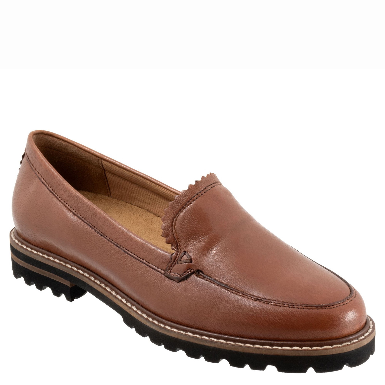 Trotters Fayth Women's Tan Slip On 9.5 M