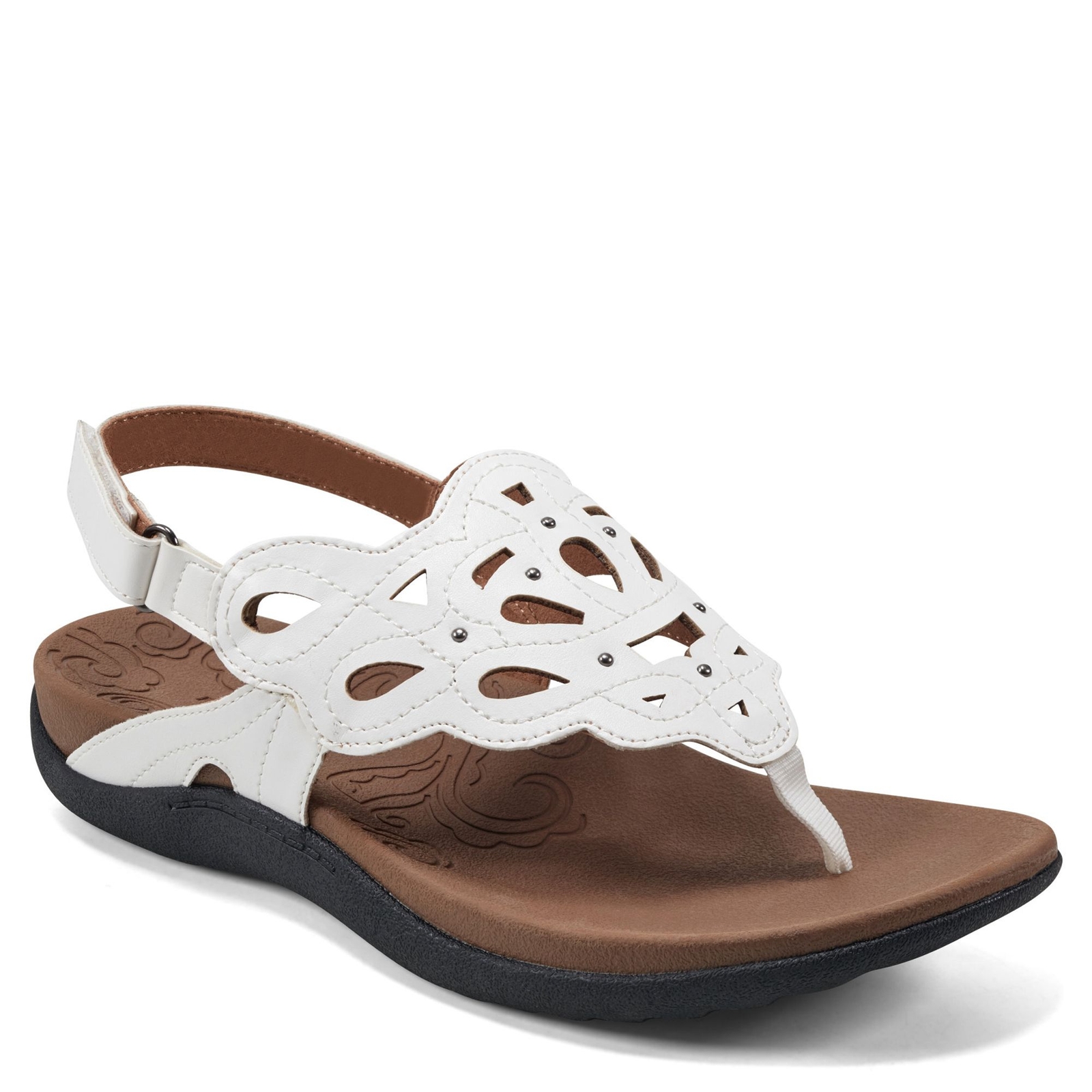 Rockport Ridge Sling2 Women's White Sandal 8.5 W
