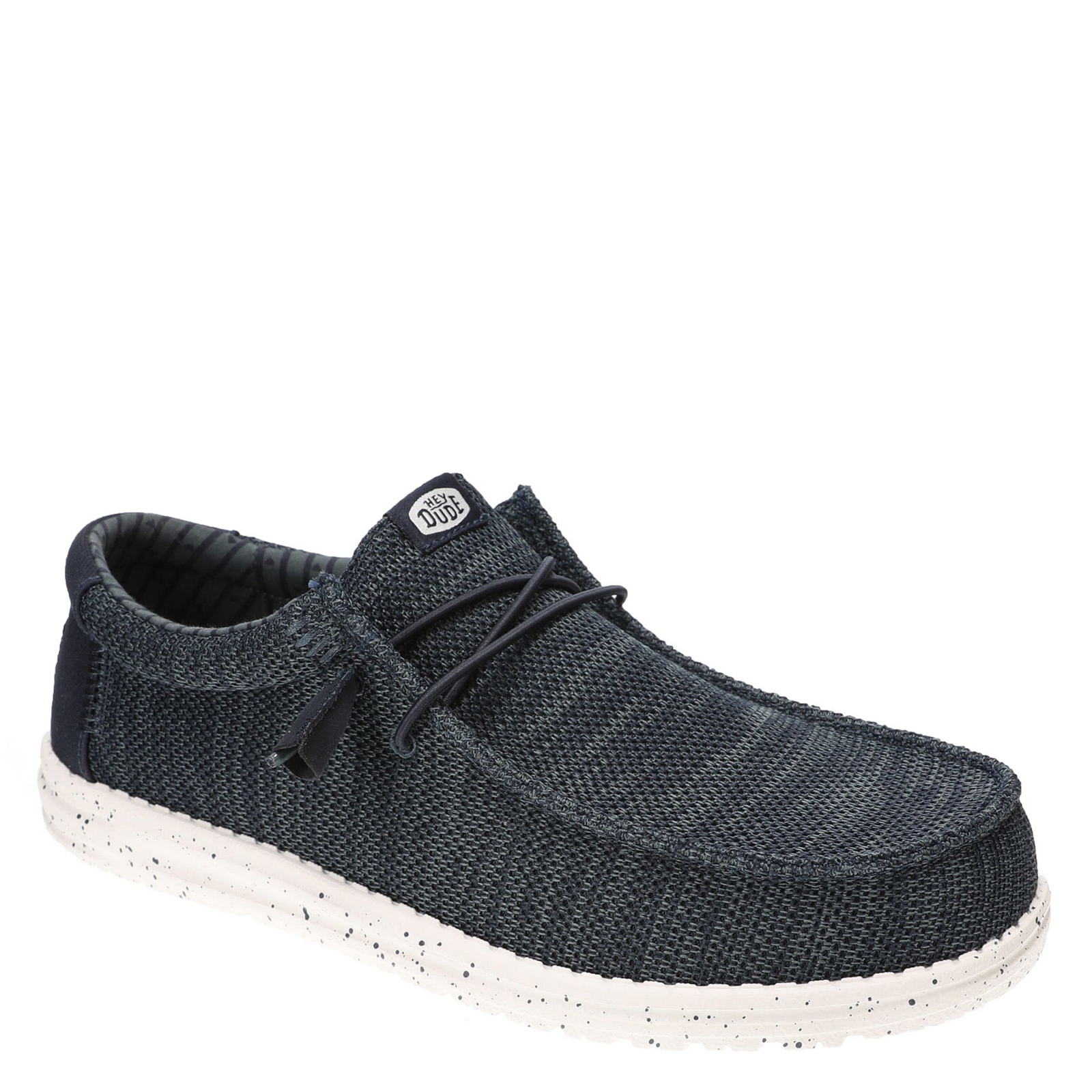 Hey Dude Wally Stretch Sox Men's Blue Oxford 9 M
