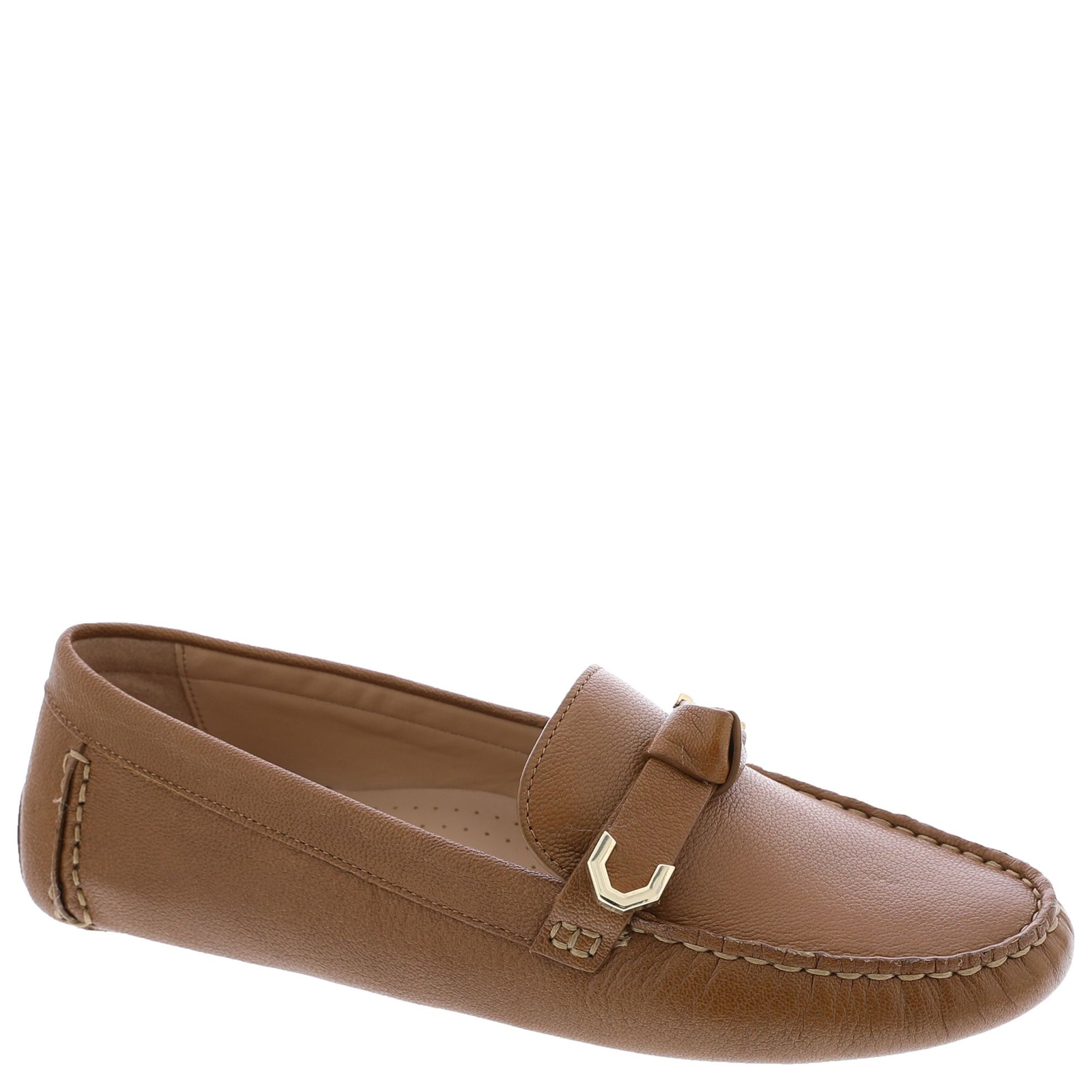 Cole Haan Evelyn Bow Driver Women's Tan Slip On 8.5 W