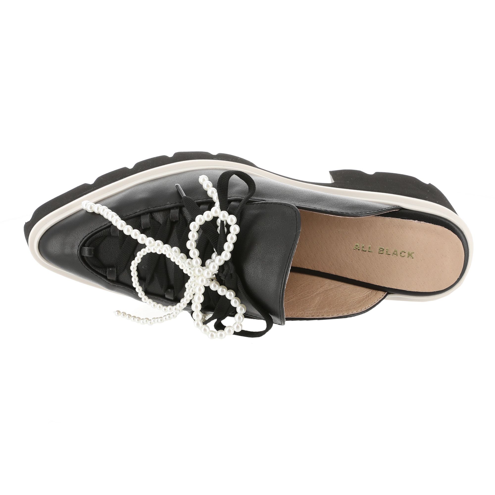 ALL BLACK Pearl Jam Lugg Women's Slip On - Black