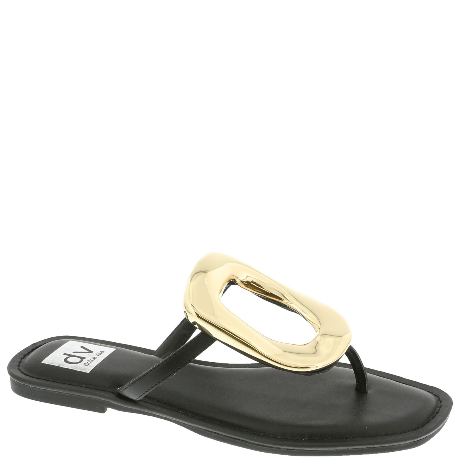 DV by Dolce Vita Jameson Women's Black Sandal 7.5 M