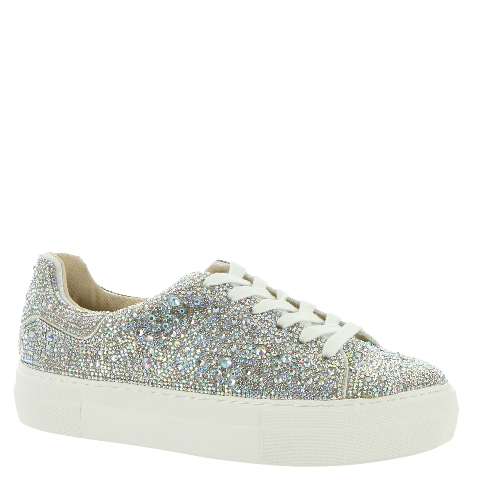 Betsey Johnson Sidny Women's Silver Oxford 8 M