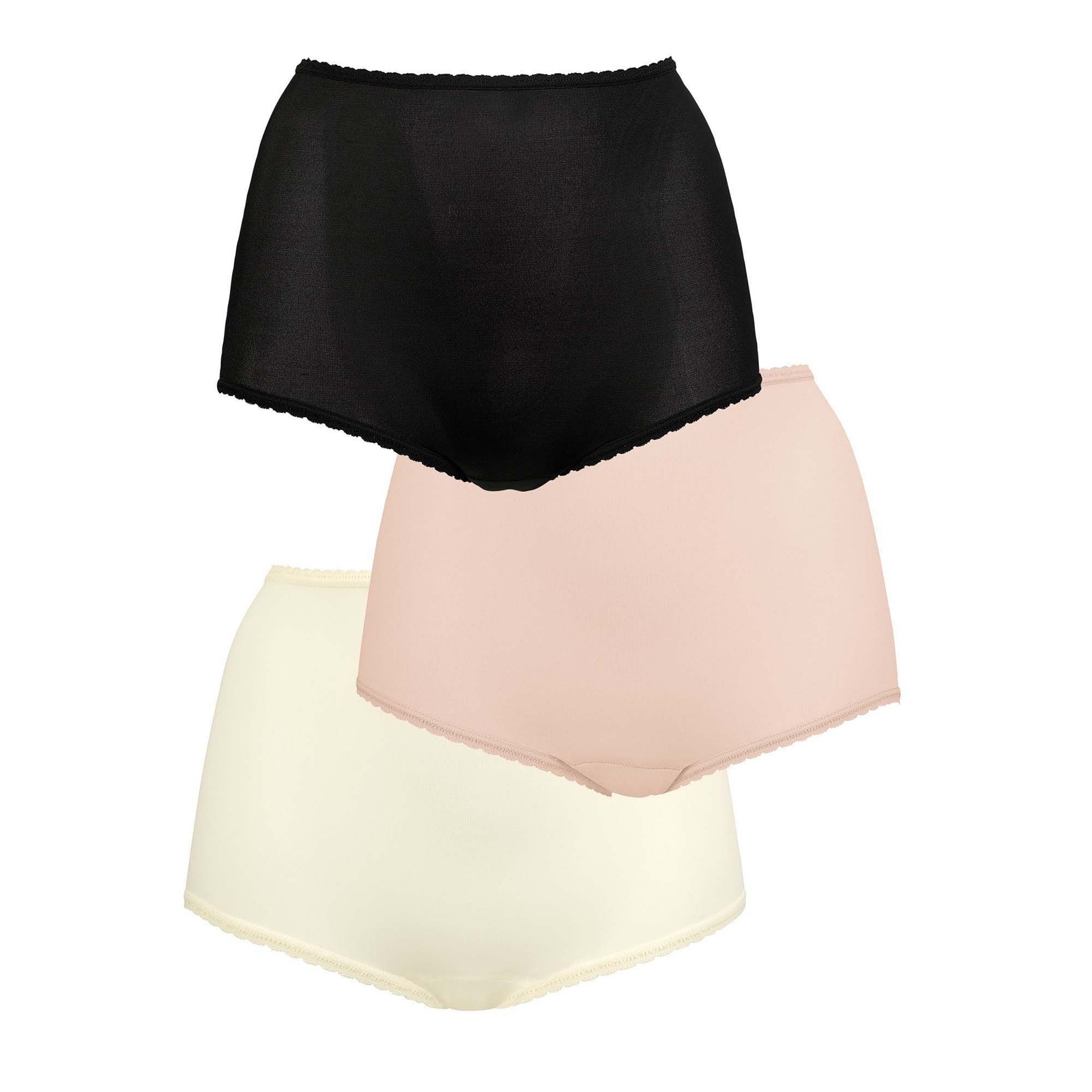 Bali Women's Skimp Skamp Brief 3-Pack Black Underwear 6
