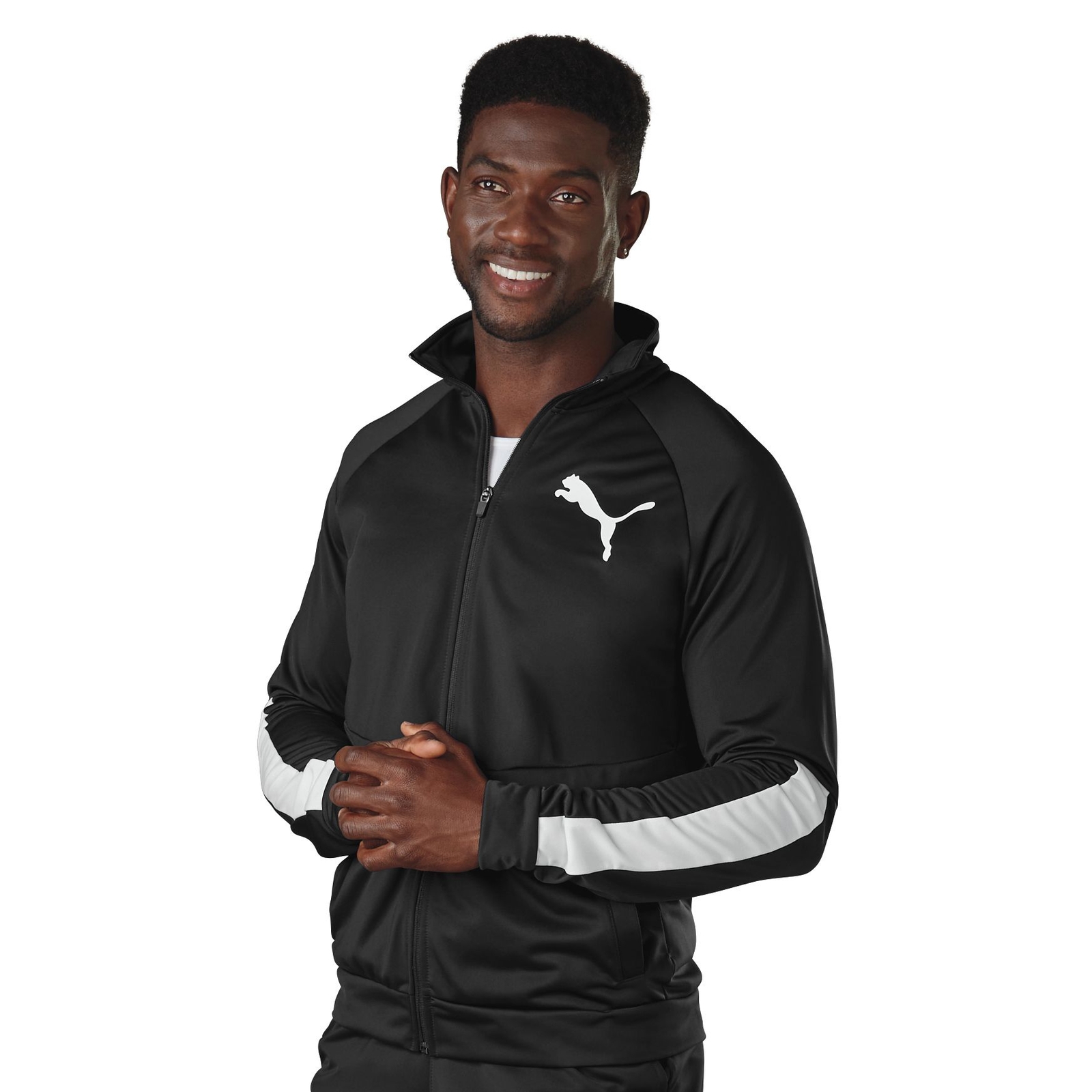 PUMA Men's Contrast Jacket 2.0 Black Jackets S