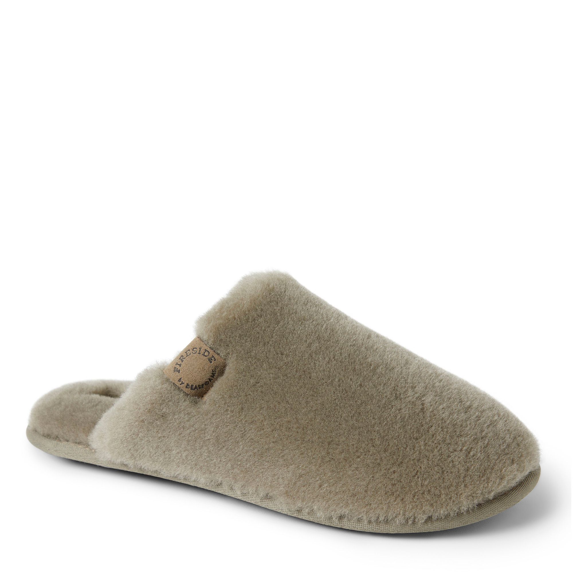 Мужские тапочки с потертостями от Fireside By Dearfoams Broome из овечьей шерсти 12390₽