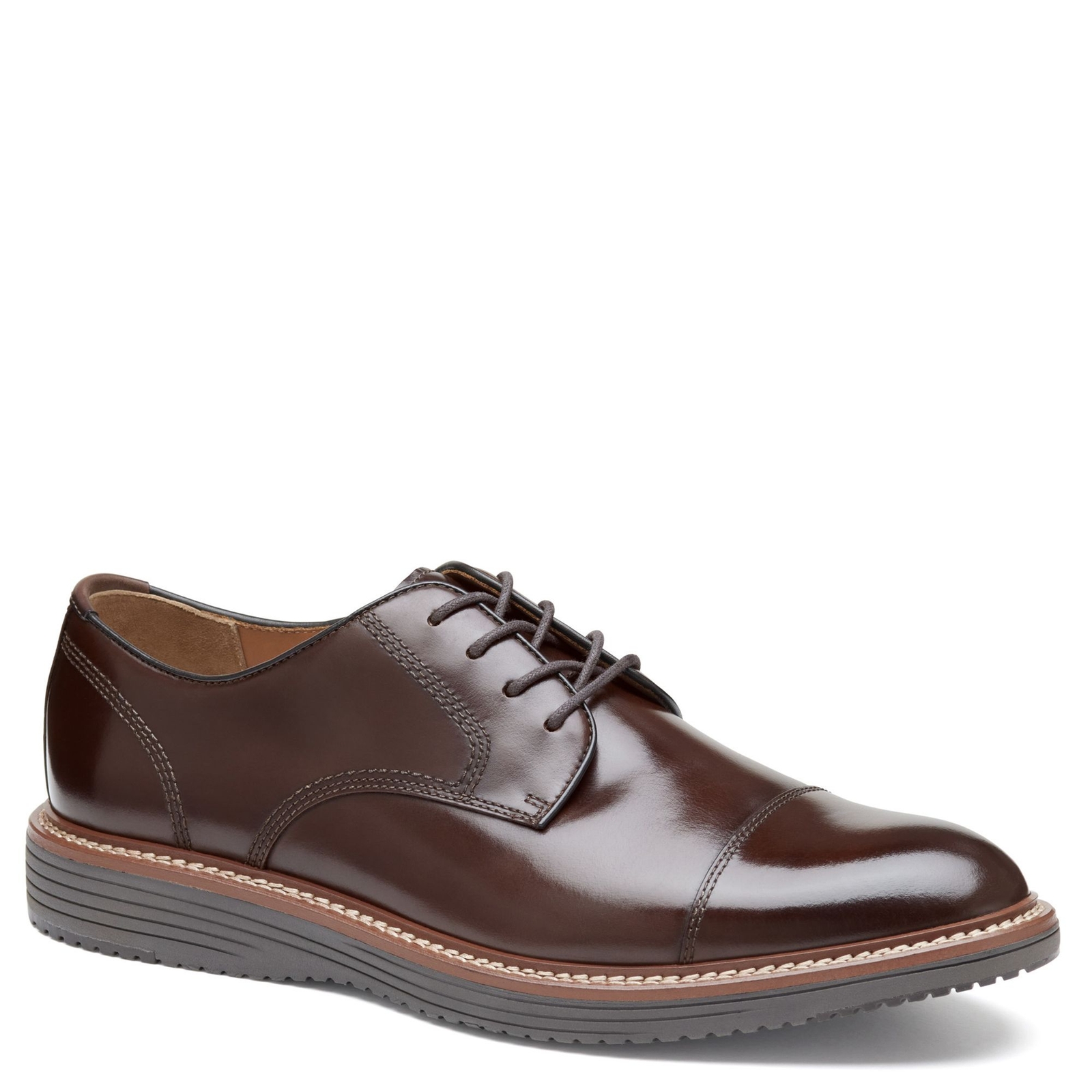 Johnston & Murphy Upton Cap Toe Men's Brown Oxford 9 M