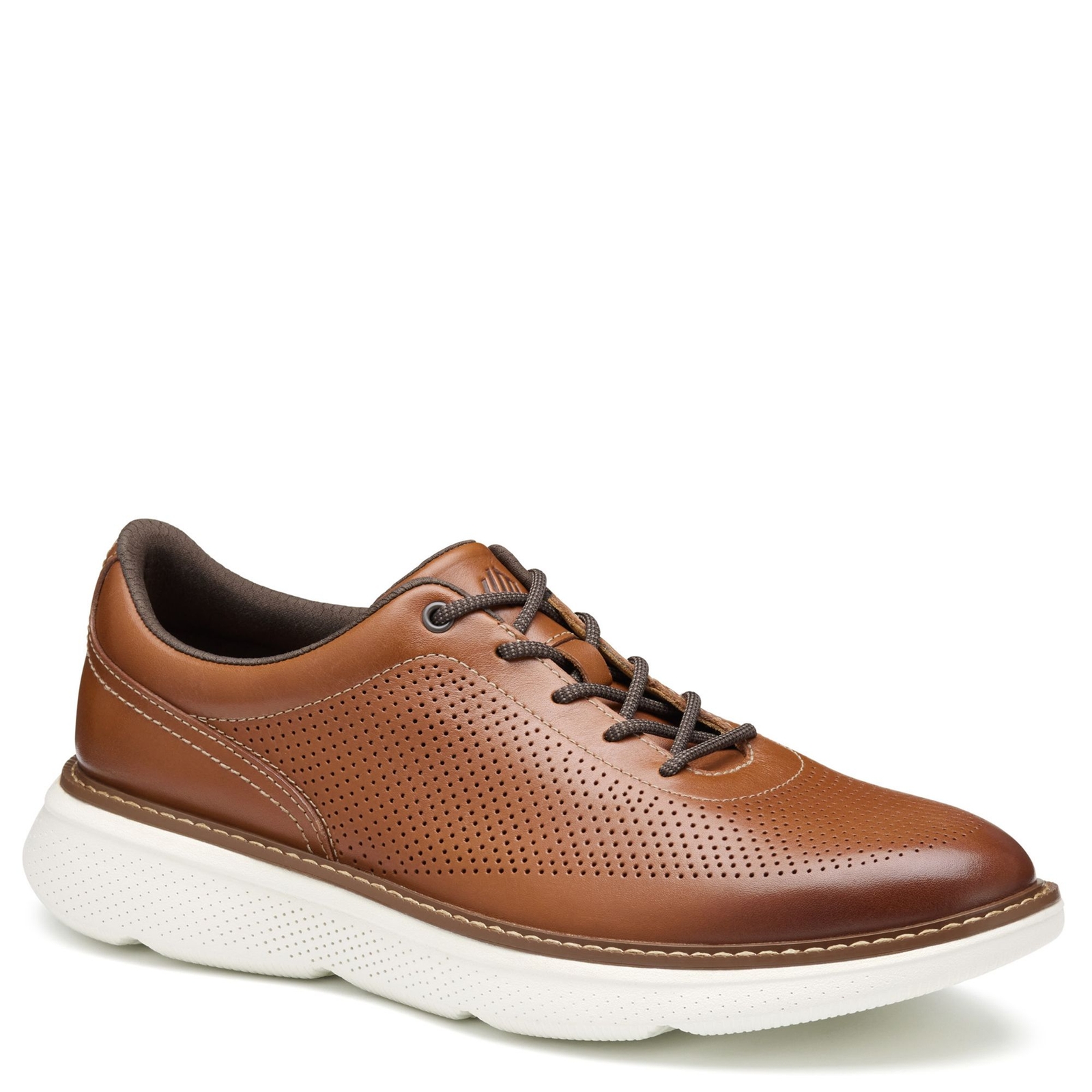 Johnston & Murphy Hayden Perf U-Throat Men's Tan Sneaker 12 M