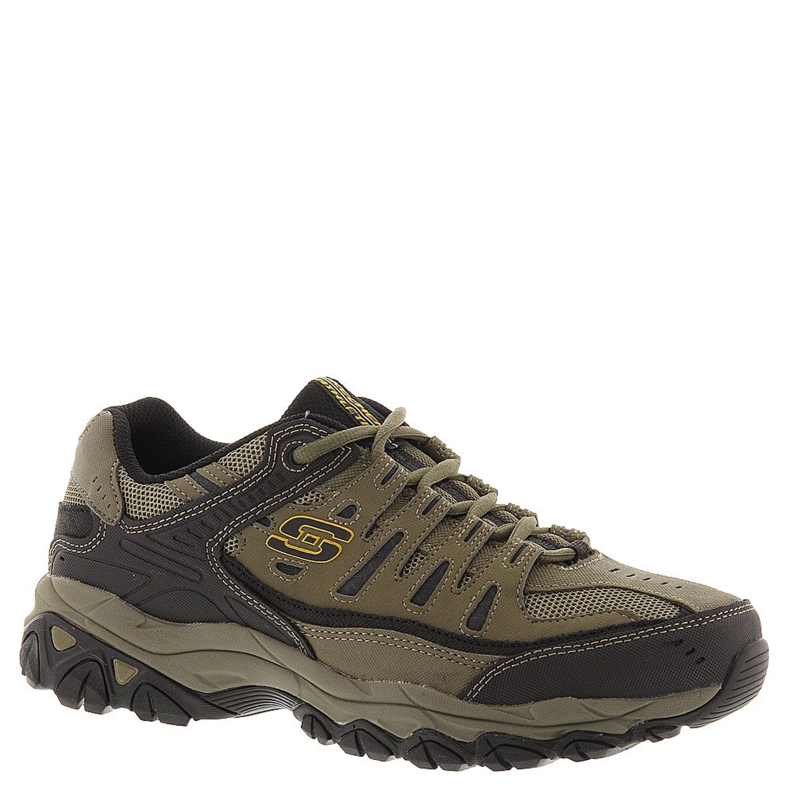 Skechers Sport After Burn M. Fit Men's Brown Sneaker 8.5 E4