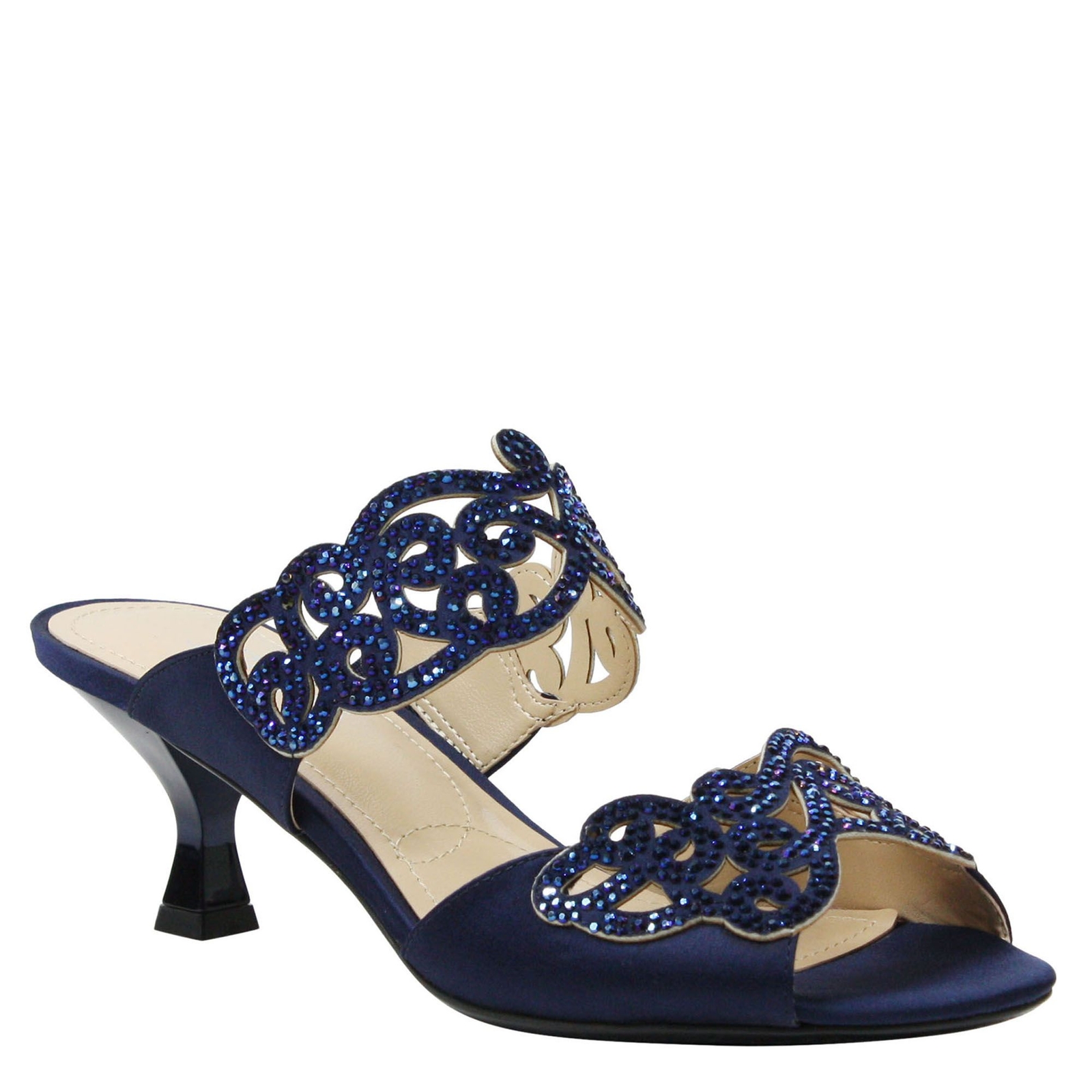 J. Renee Francie Women's Navy Sandal 11 M