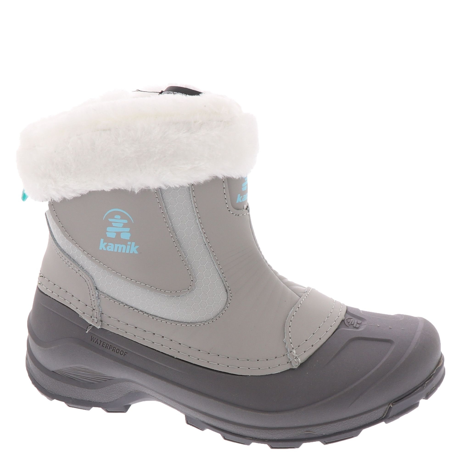 Kamik Iceland Zip Women's Grey Boot 8 M
