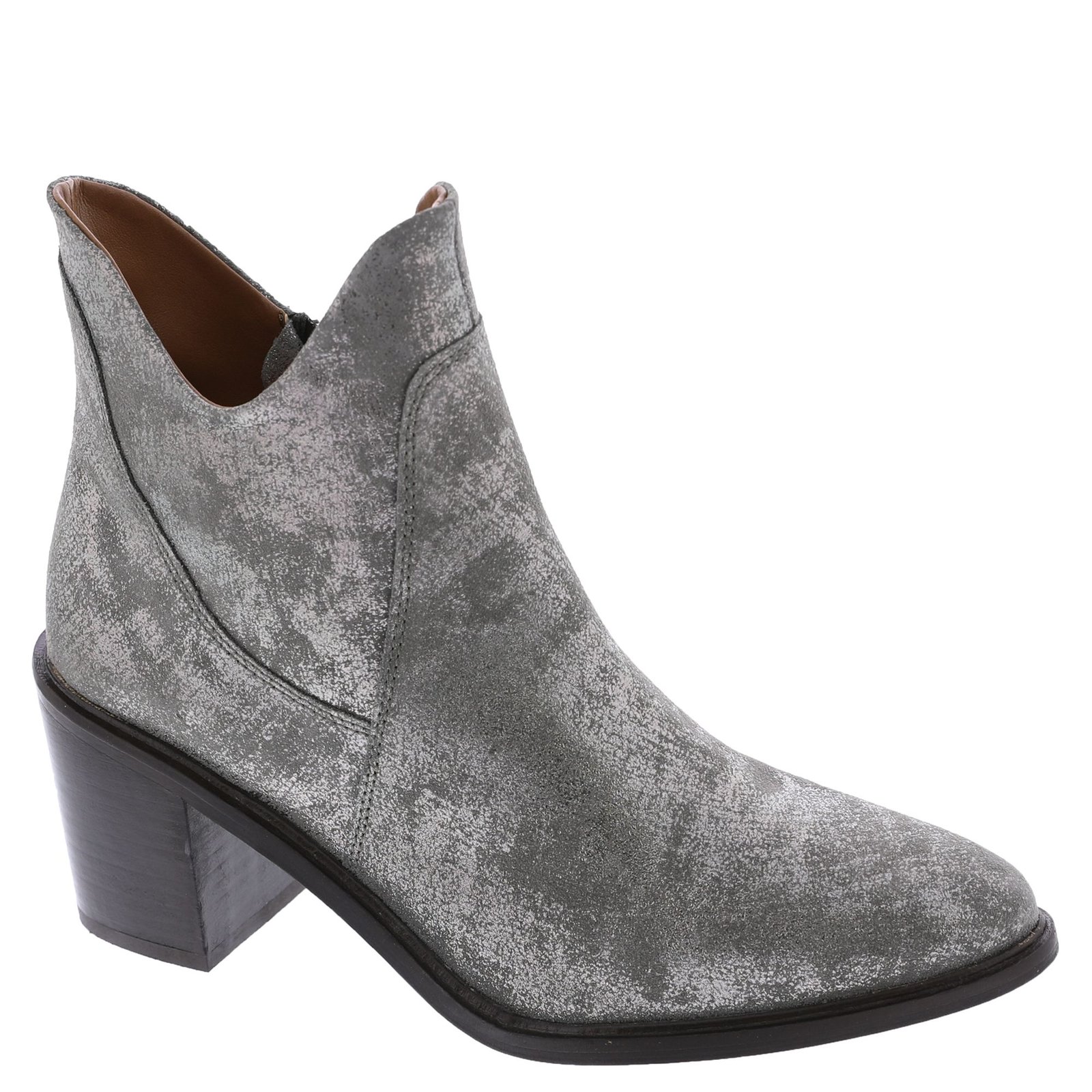 Seychelles Pretty Little Bird Women's Metallic Pewter Boot 8